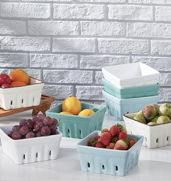 Ceramic Berry Baskets