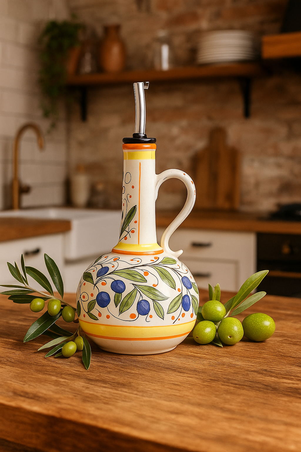 Mediterranean Olive Oil Dispenser