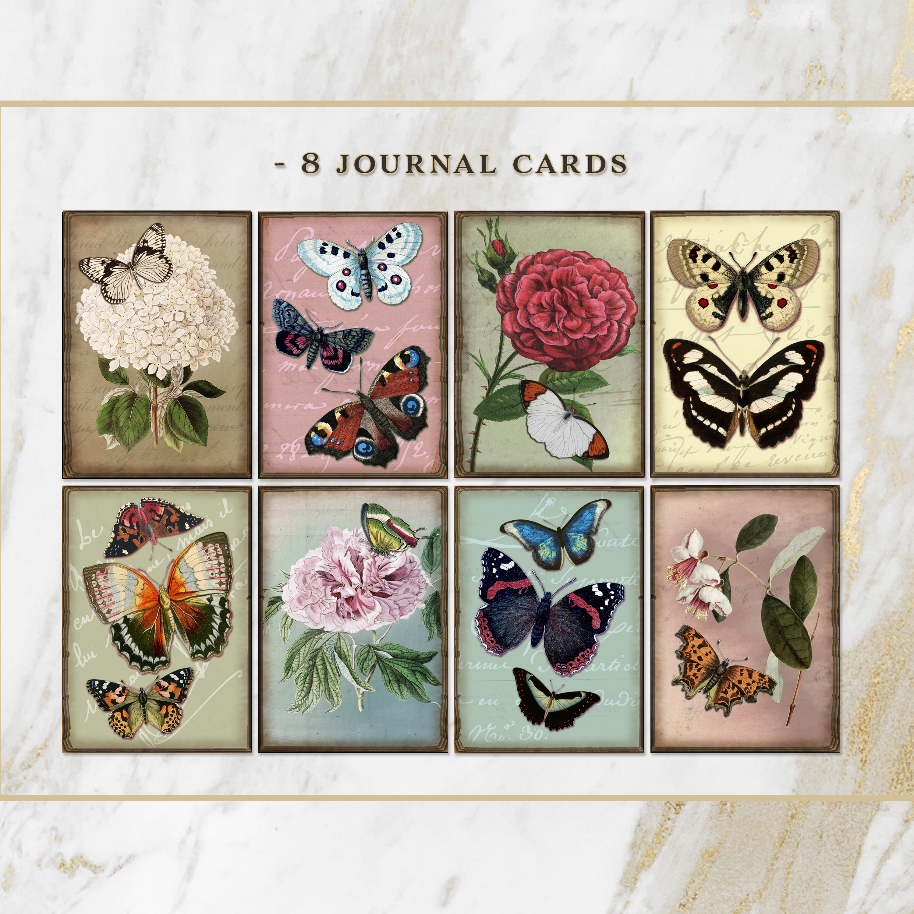 Ephemera des Fleurs Printable Floral Ephemera Pack Vol. 2