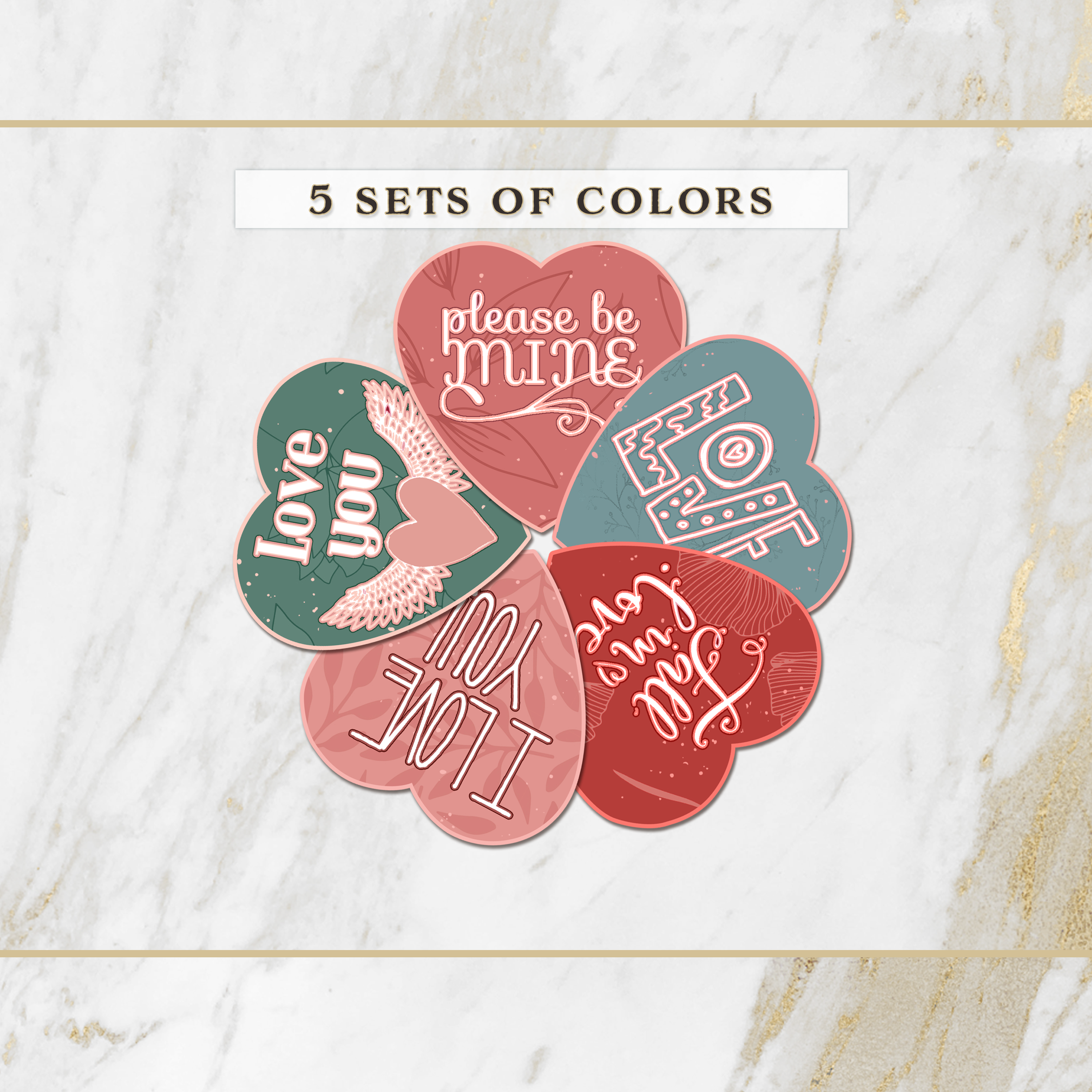 Heart to Heart Printable Fussy Cuts – Vintage Ephemera