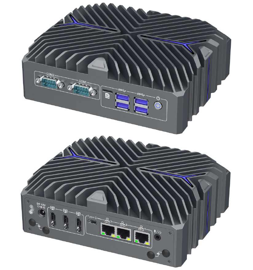 SEN-3422 Industrial Fanless Mini PC