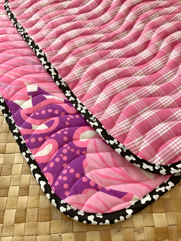 Barking Dog Blanket Pink Malia Dog Blanket Cat Blan ket