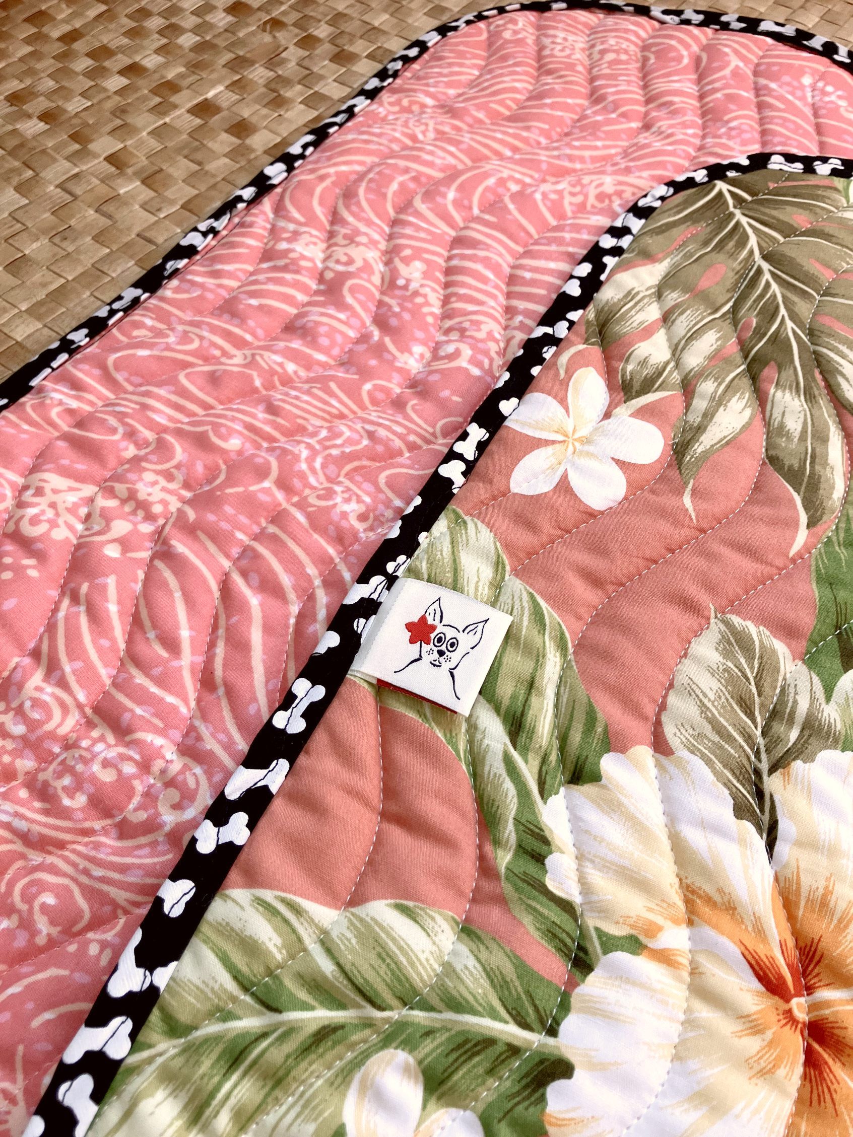 Coral Garden Barking Dog Blanket
