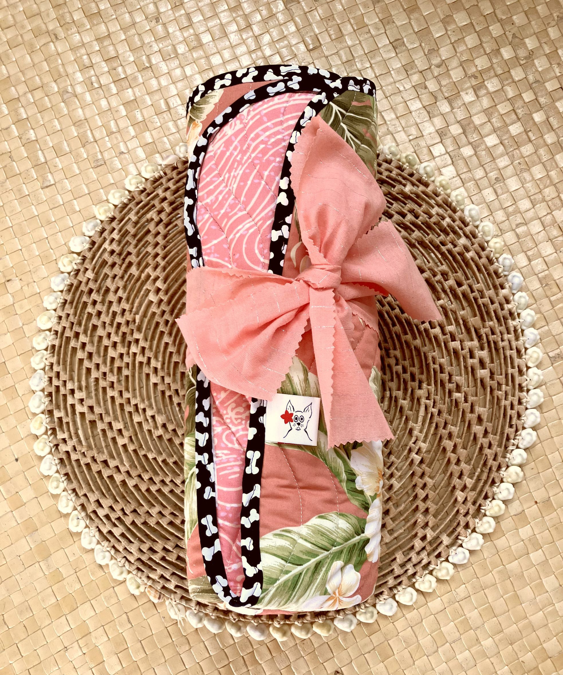 Coral Garden Barking Dog Blanket 
