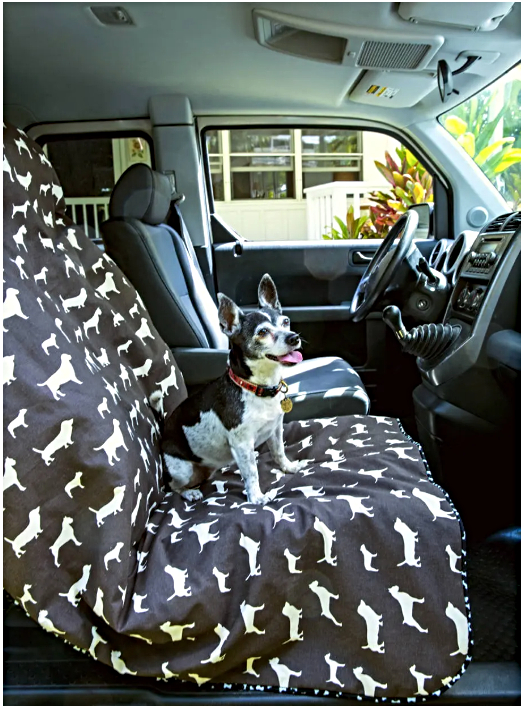 Blue Lawai and Navy Blue Palaka on Reverse Barking Dog Blanket 