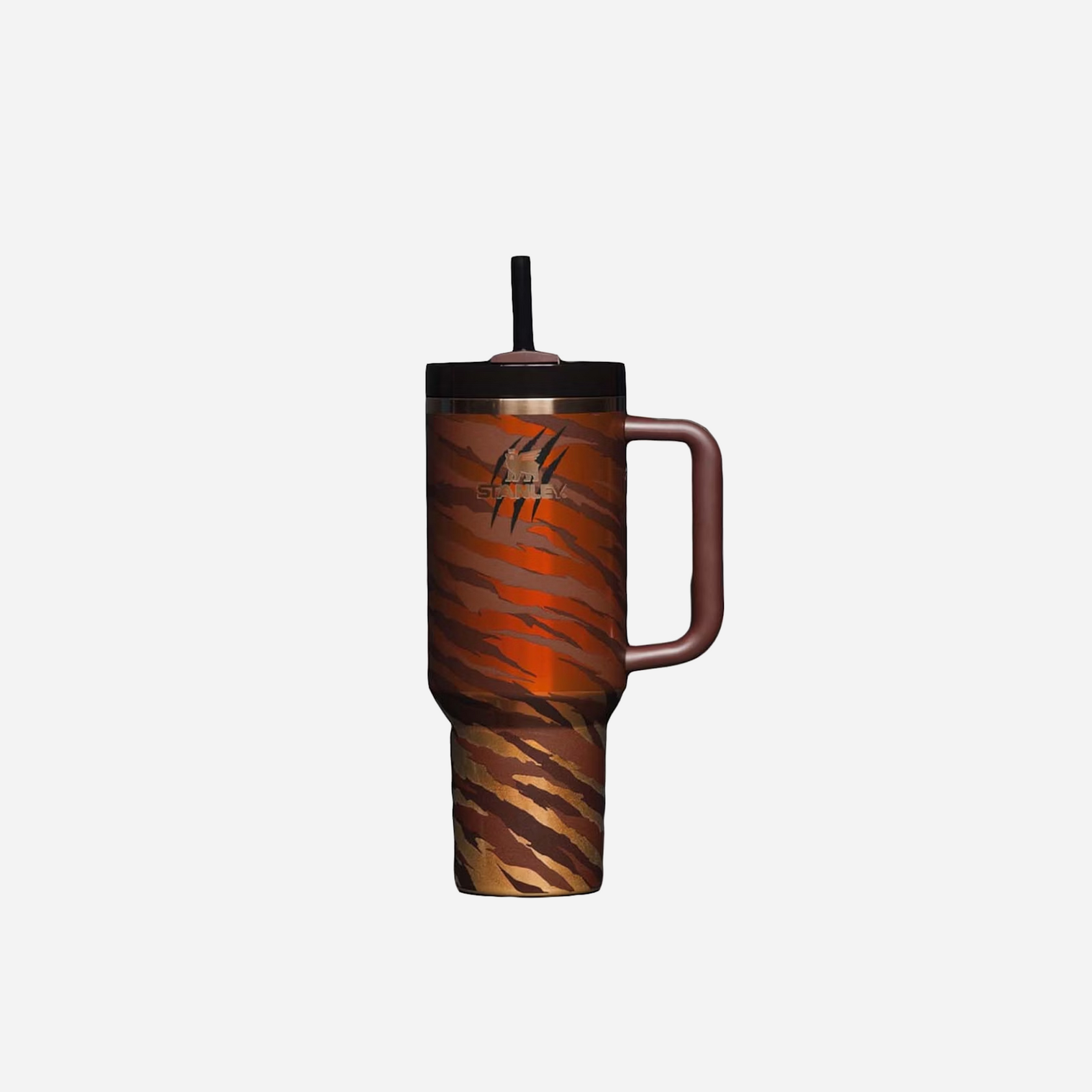 Tiger Stripe Quencher Bronze Tumbler 40oz