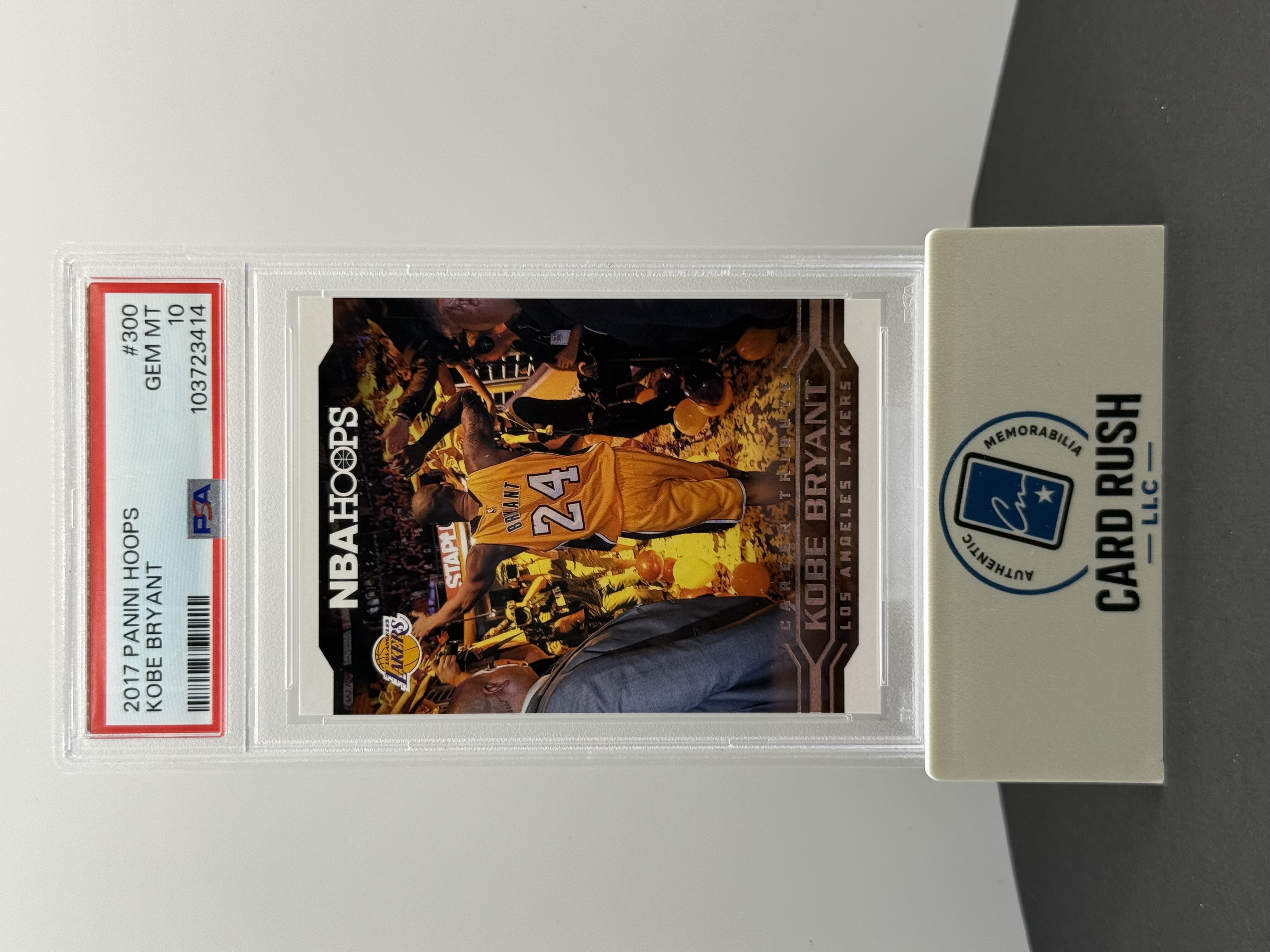 2017-18 Panini Hoops Kobe Bryant Basketball Card