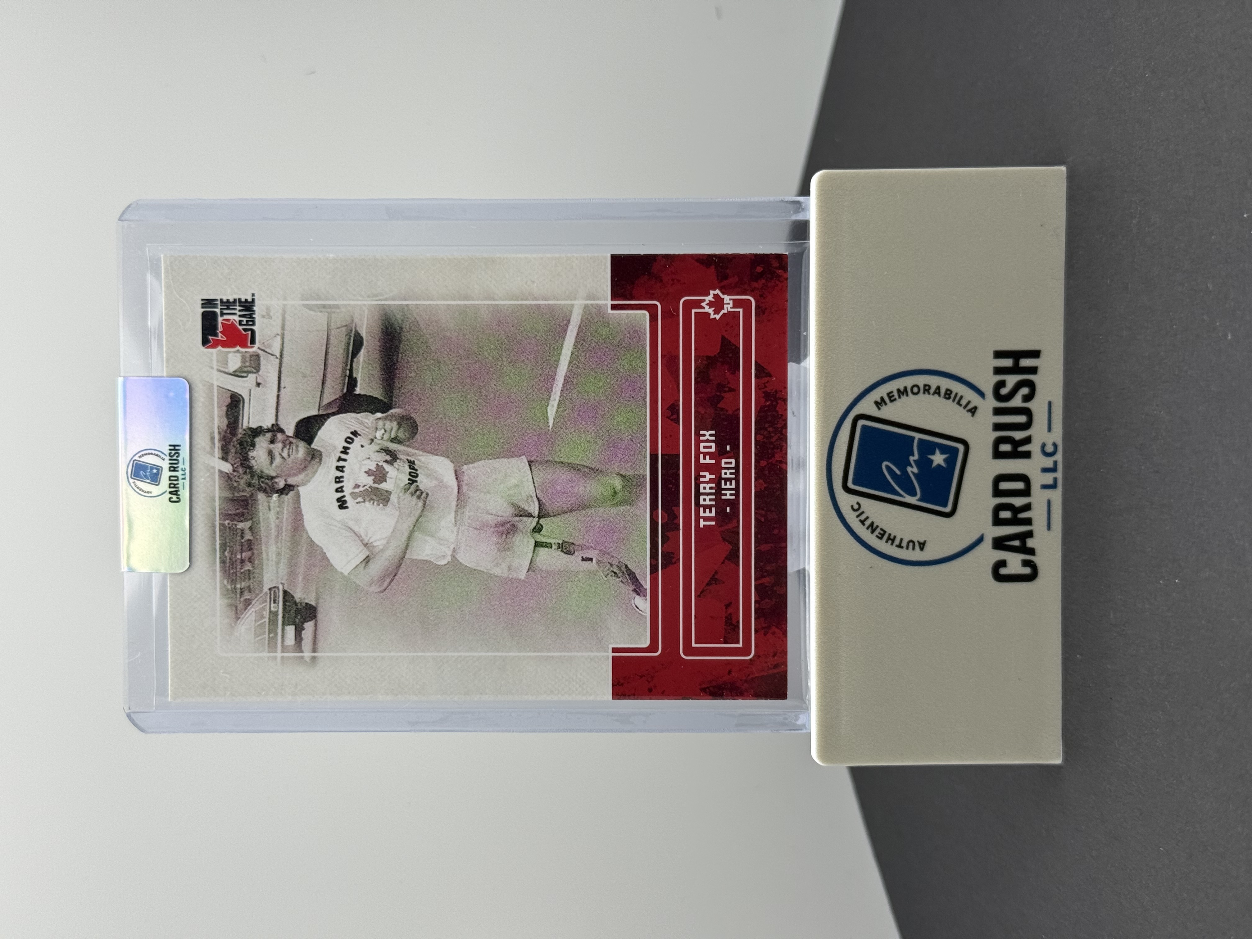 Terry Fox Ruby Sports Trading Card