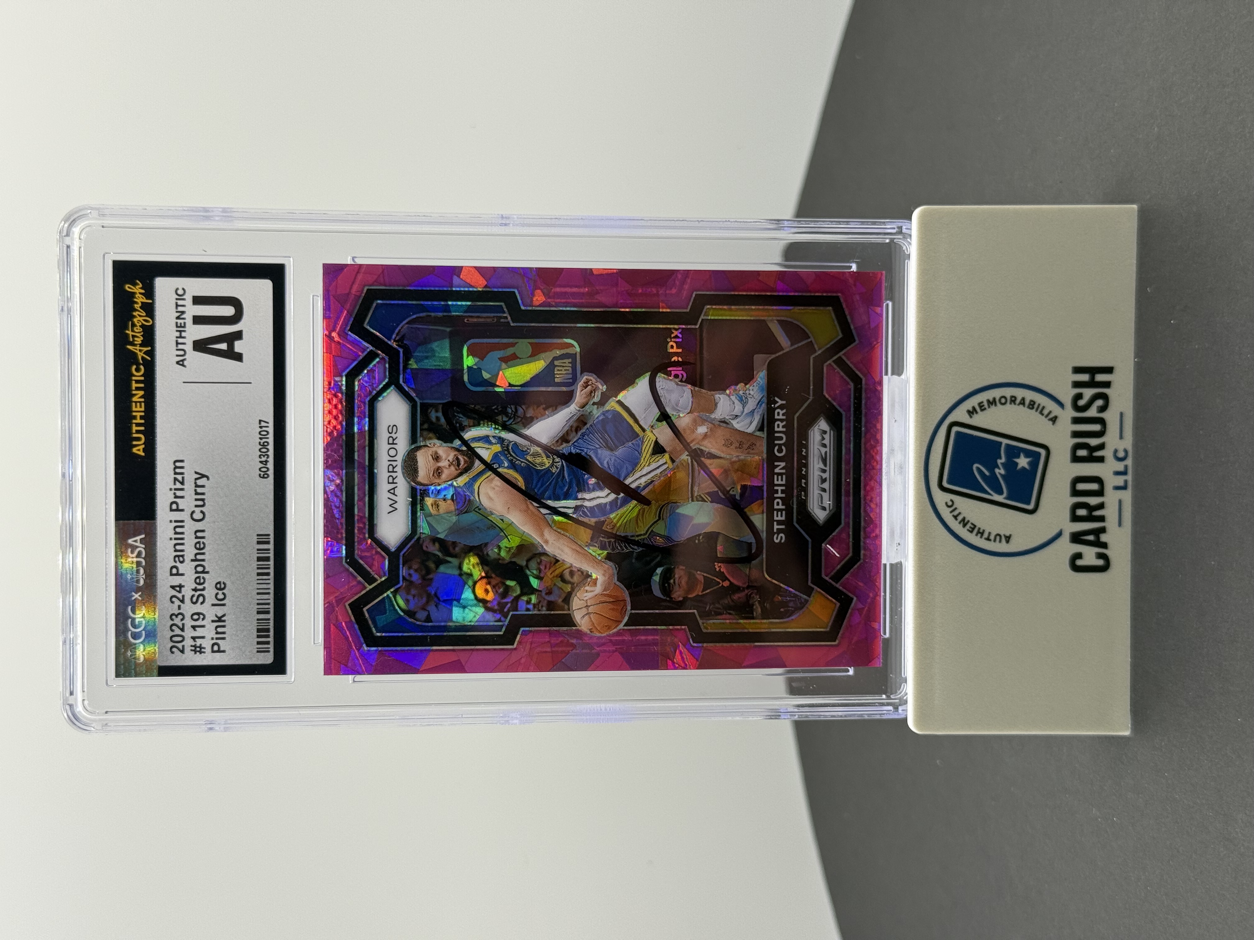 2023-24 Panini Prizm Pink Ice Stephen Curry
