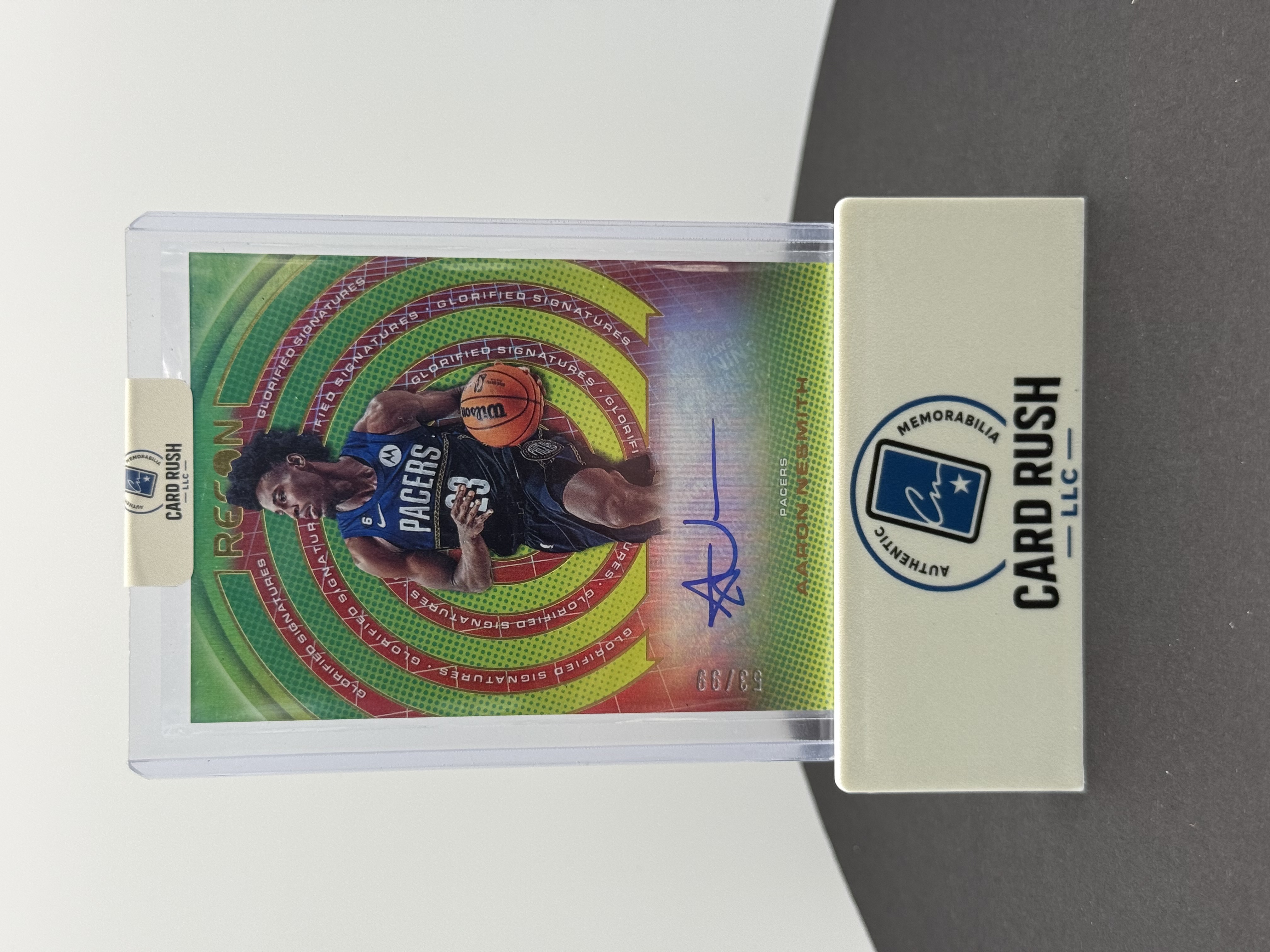2022-23 Panini Recon Aaron Nesmith Autograph Card