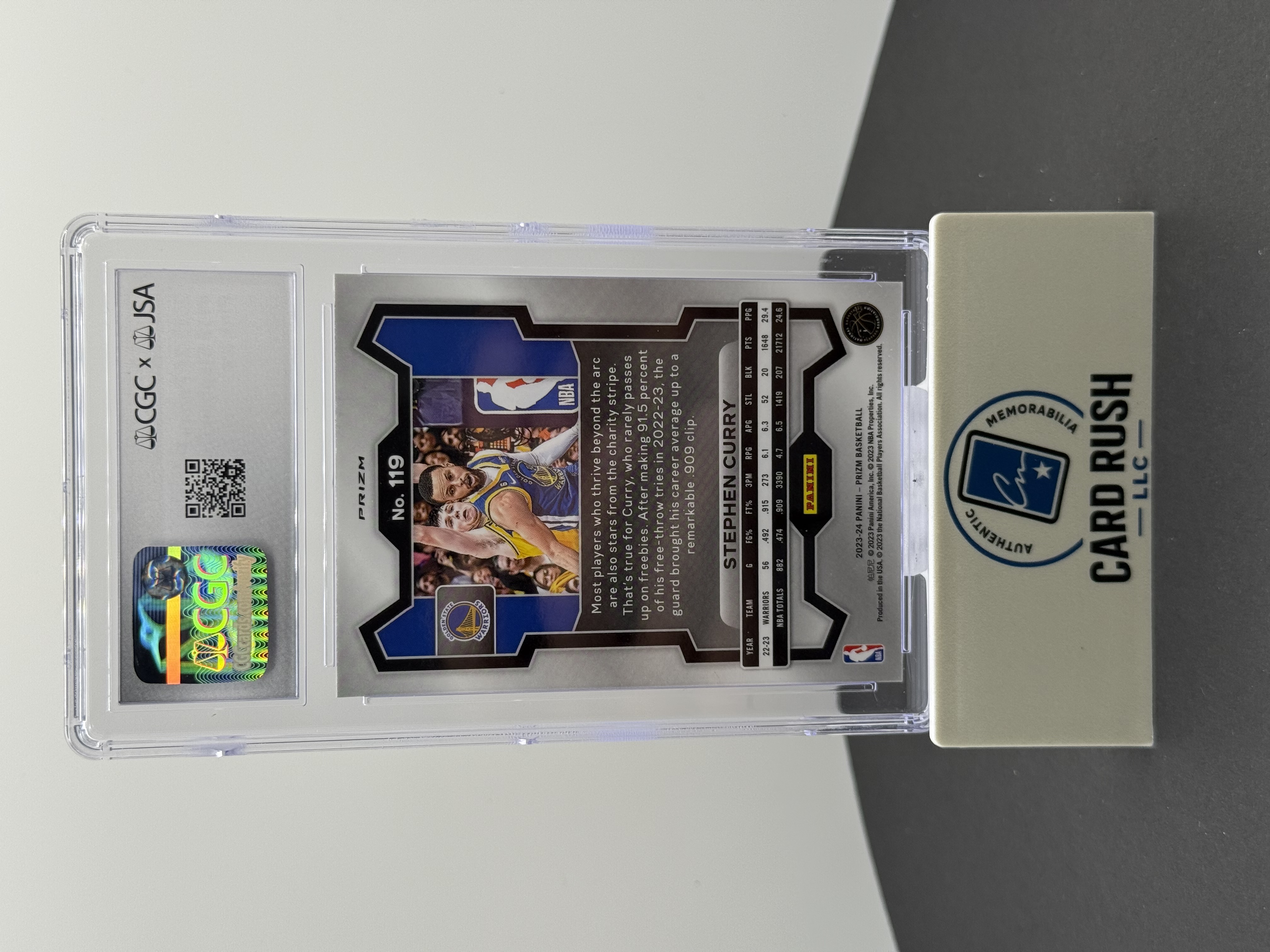 2023-24 Panini Prizm Pink Ice Stephen Curry