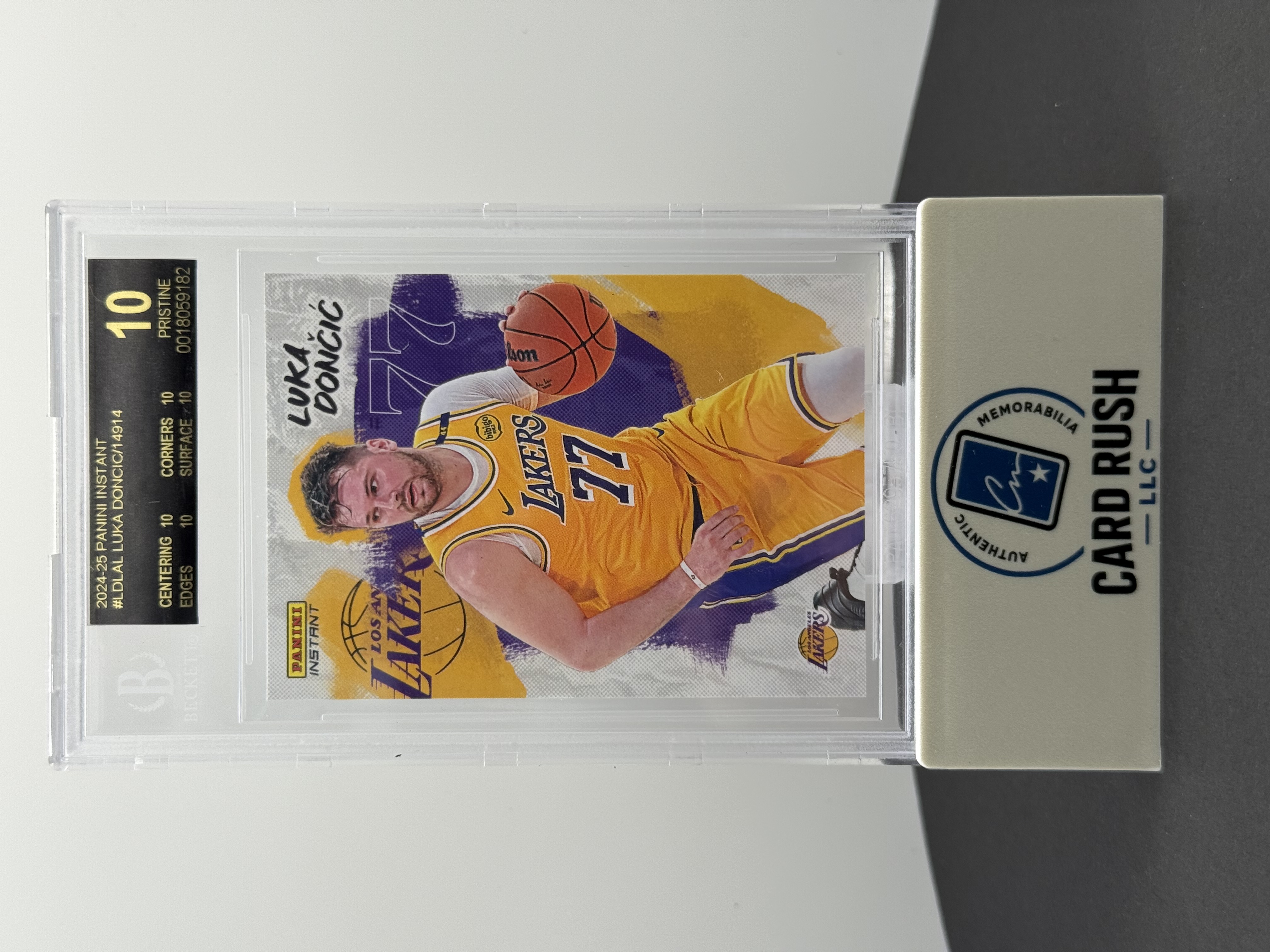 Luka Doncic Los Angeles Lakers Basketball Trading Card
