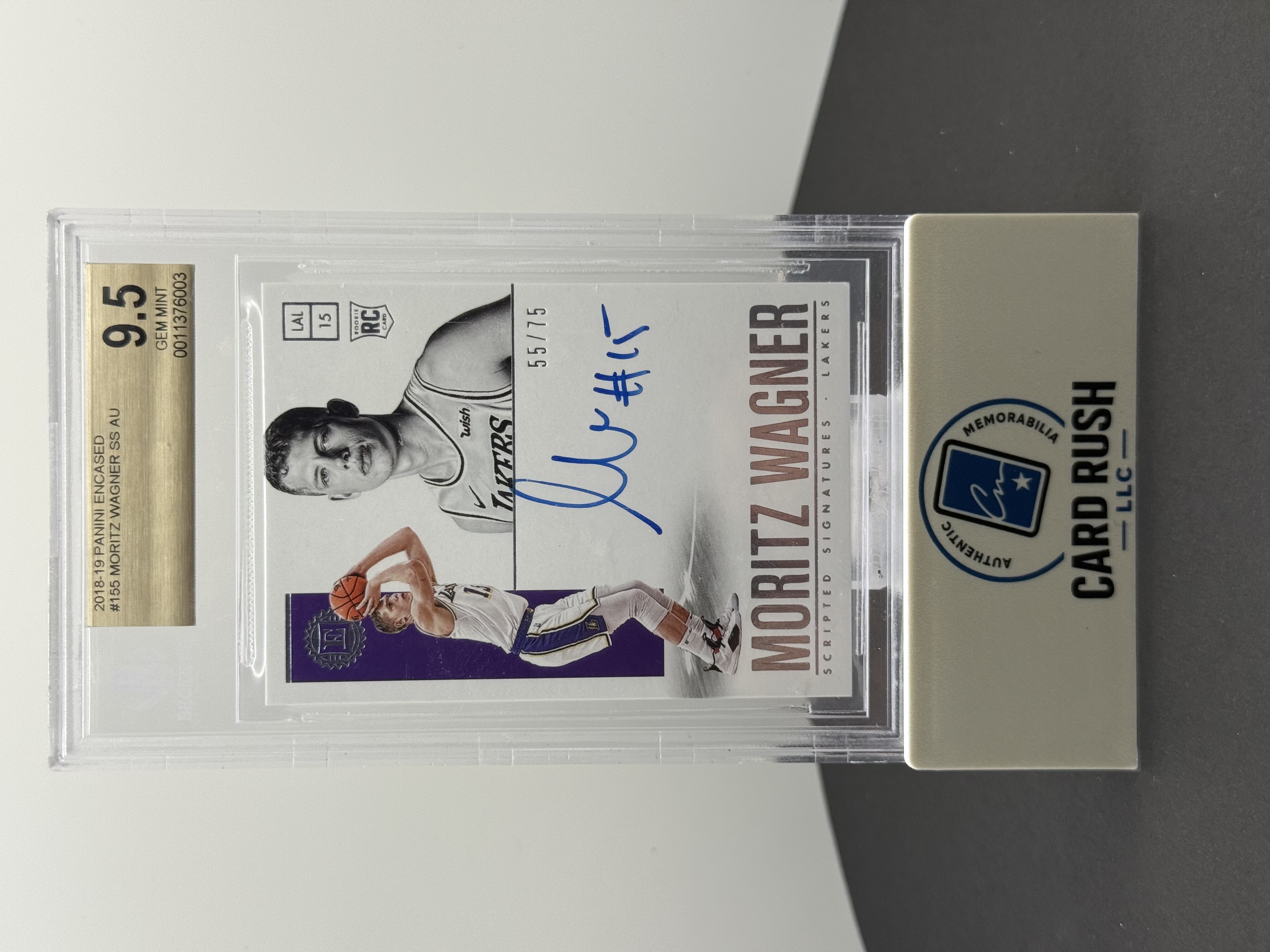 Moritz Wagner Autographed Rookie Card
