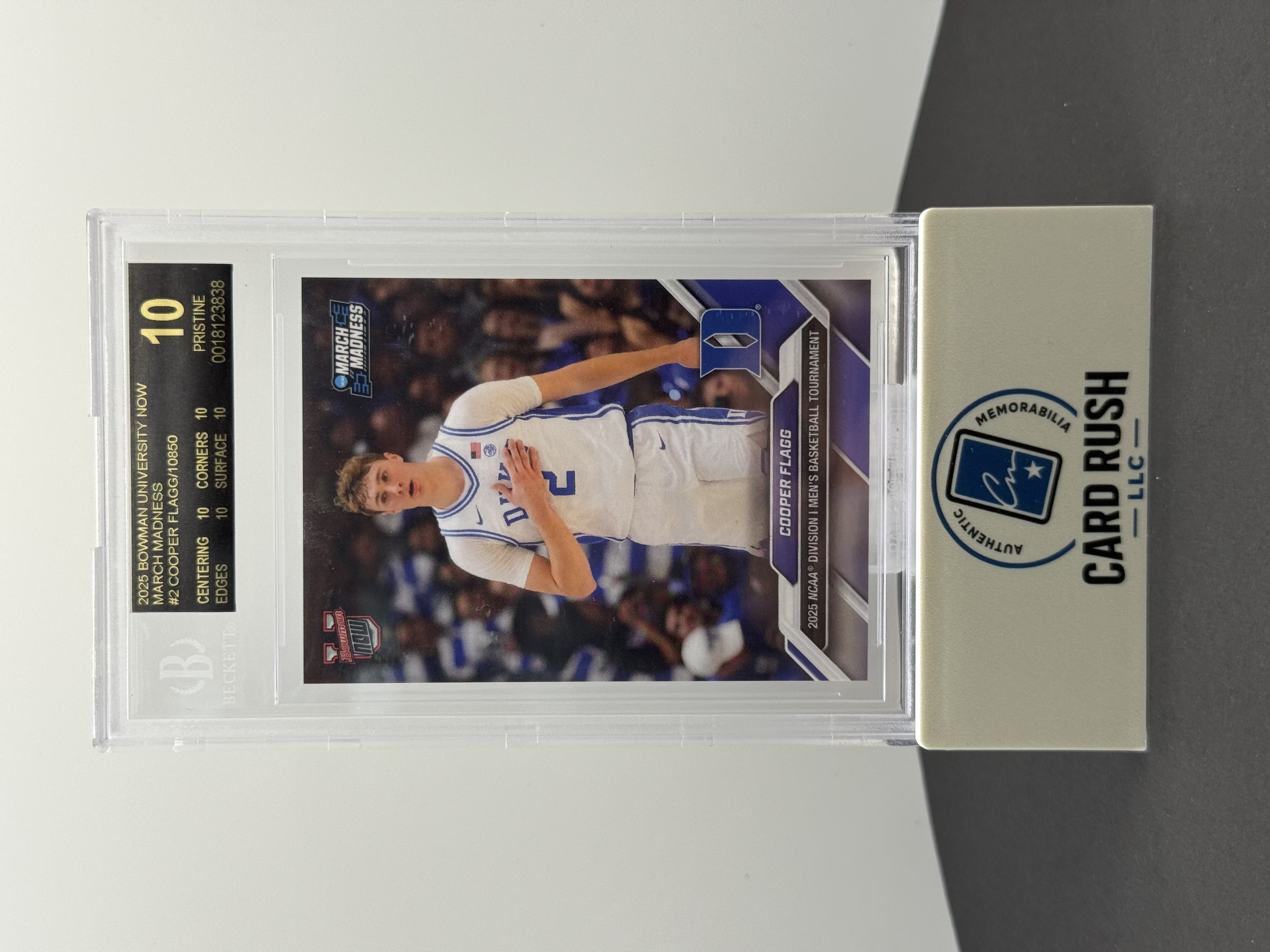 2025 Topps Bowman University Now March Madness Cooper Flagg Card
