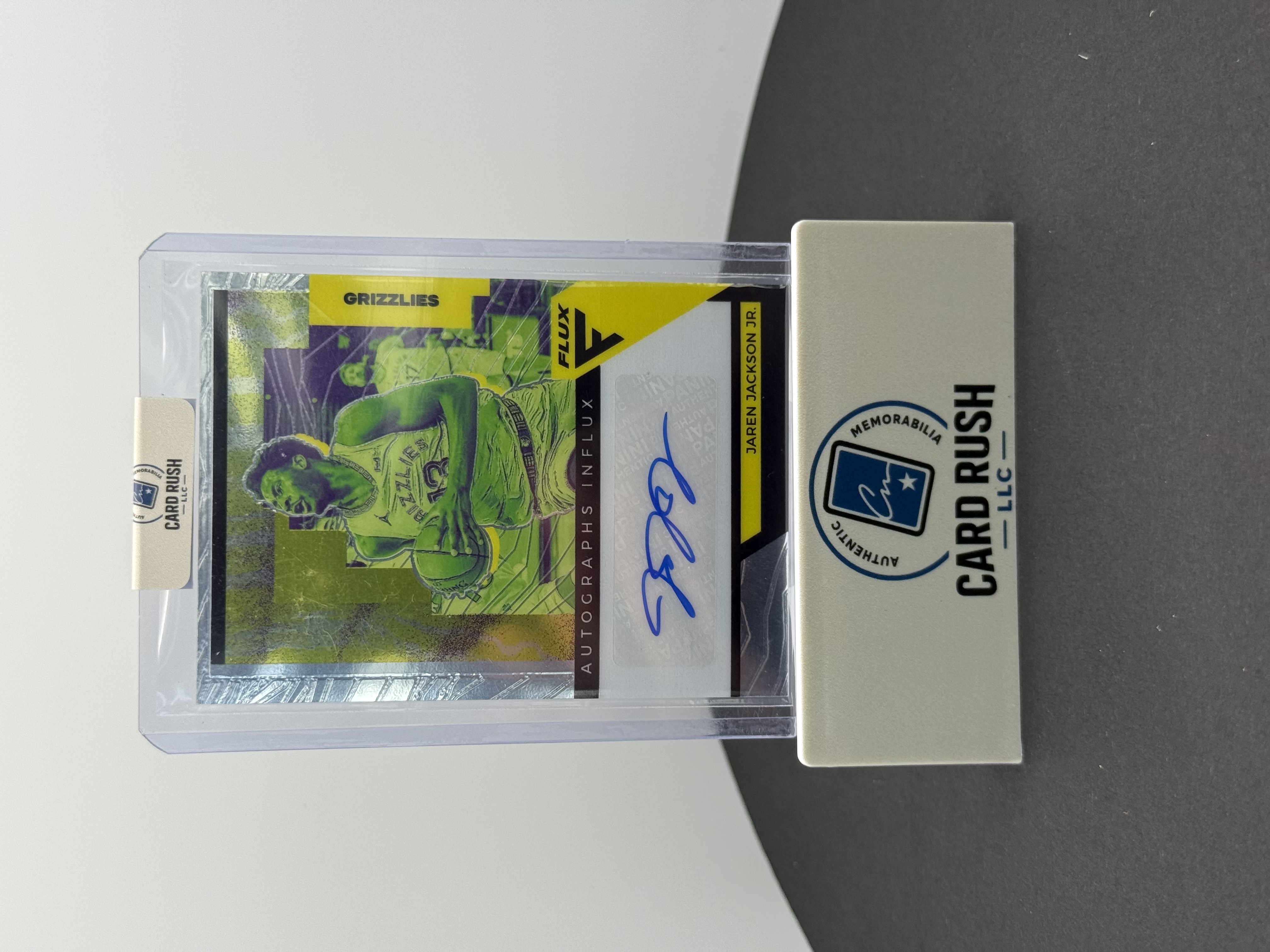 2020-21 Panini Flux Jaren Jackson Jr. Autographed Rookie Card