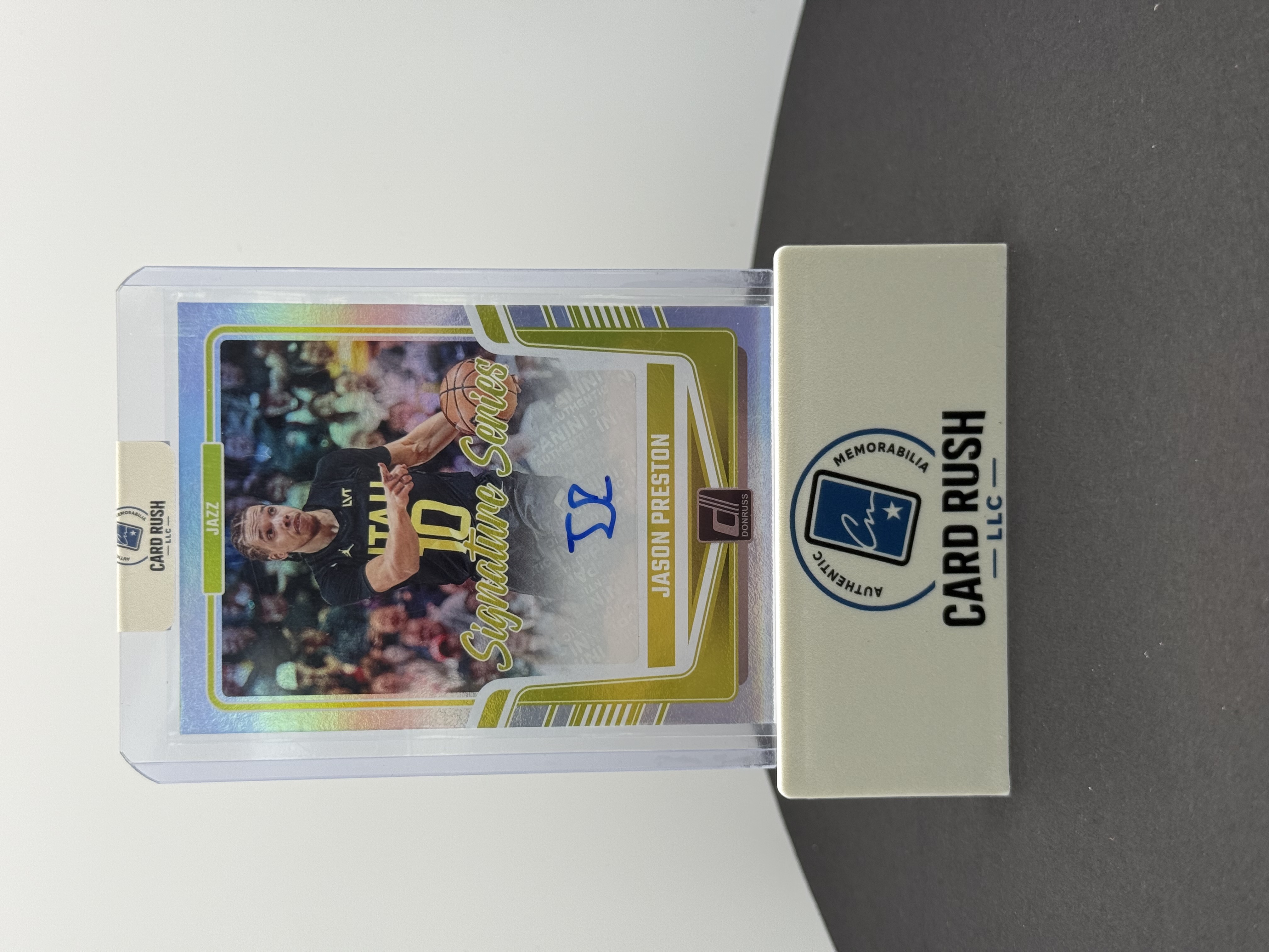 2024-25 Jason Preston Autographed Trading Card