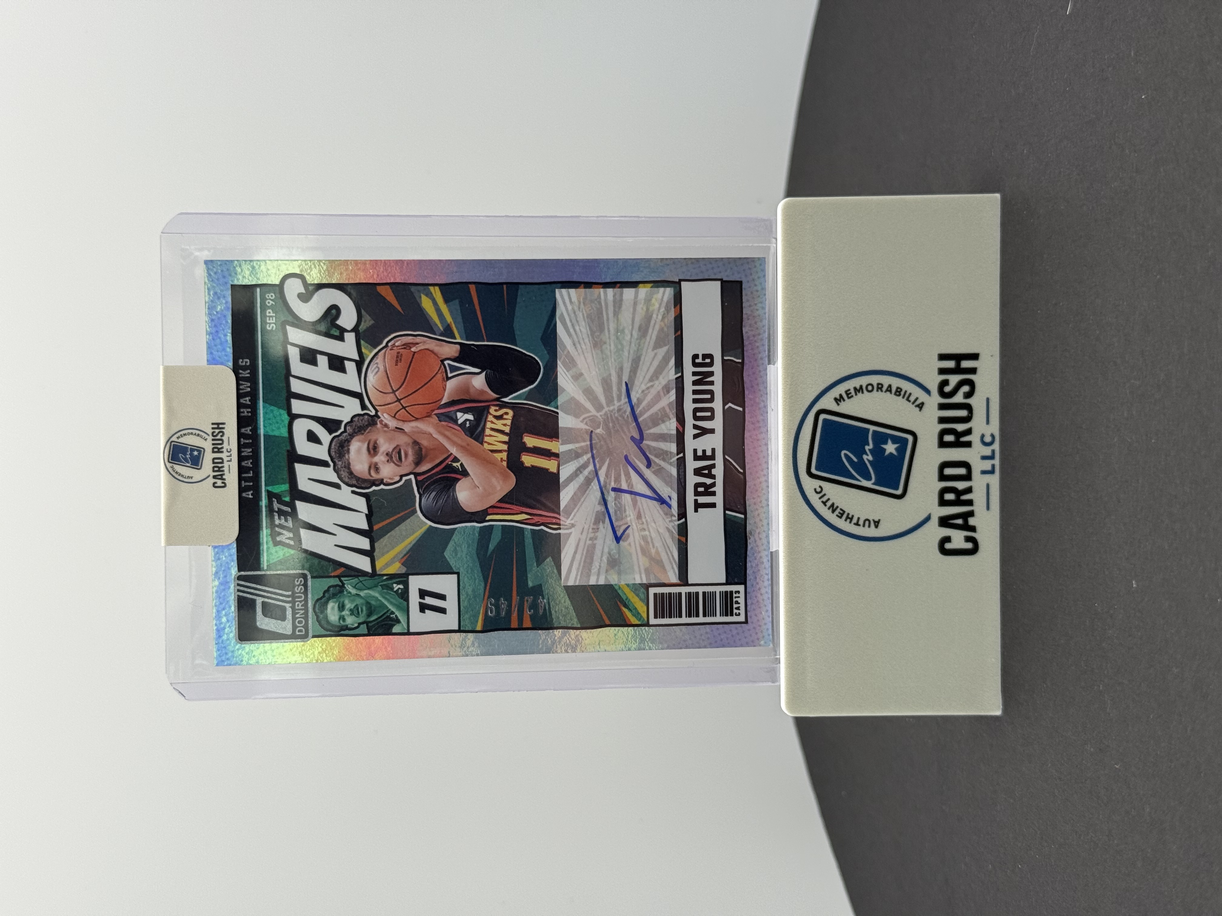 2024-25 Panini Donruss Trae Young Basketball Trading Card /49