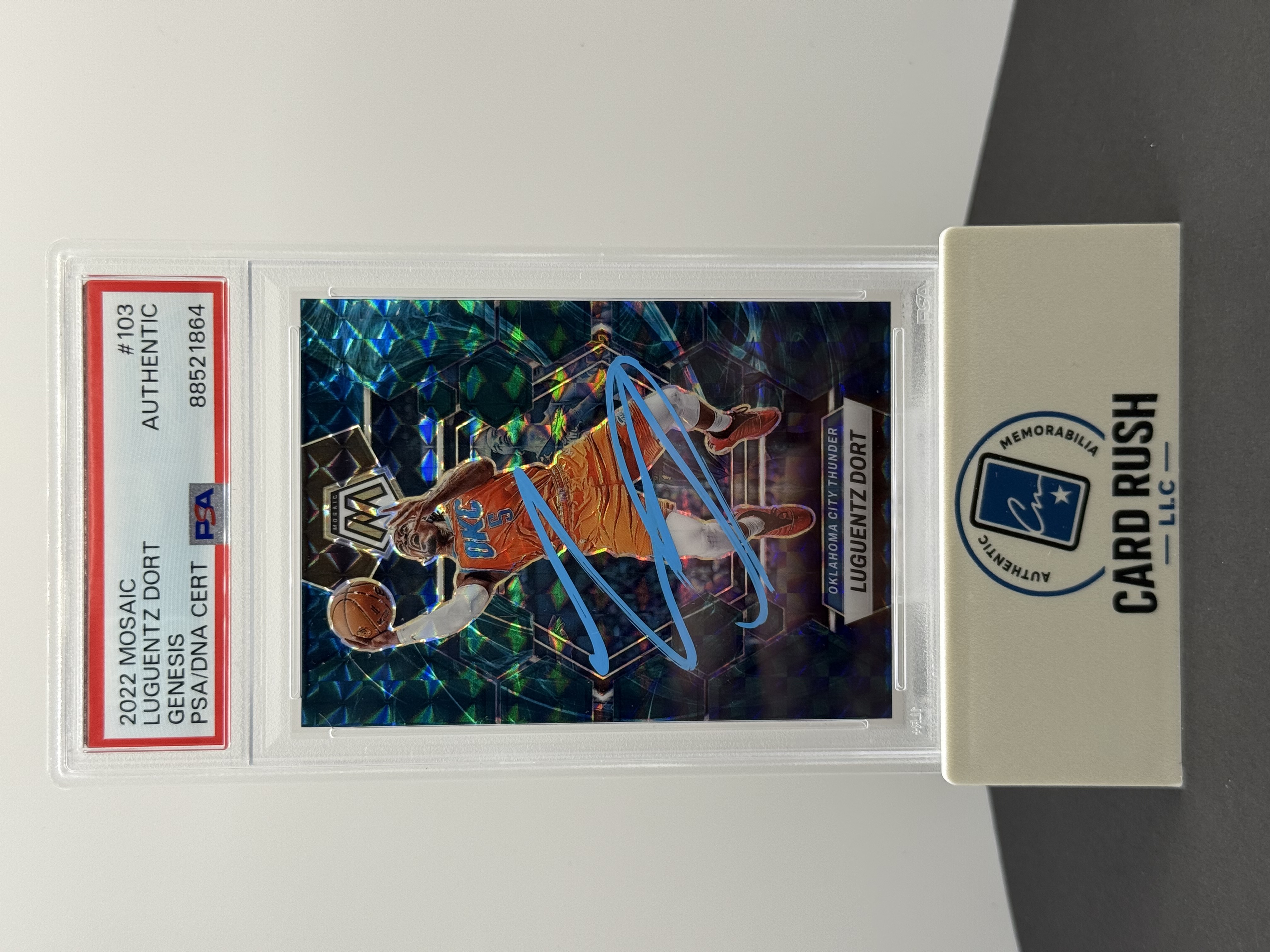 2020 Panini Mosaic Lugentz Dort Basketball Card