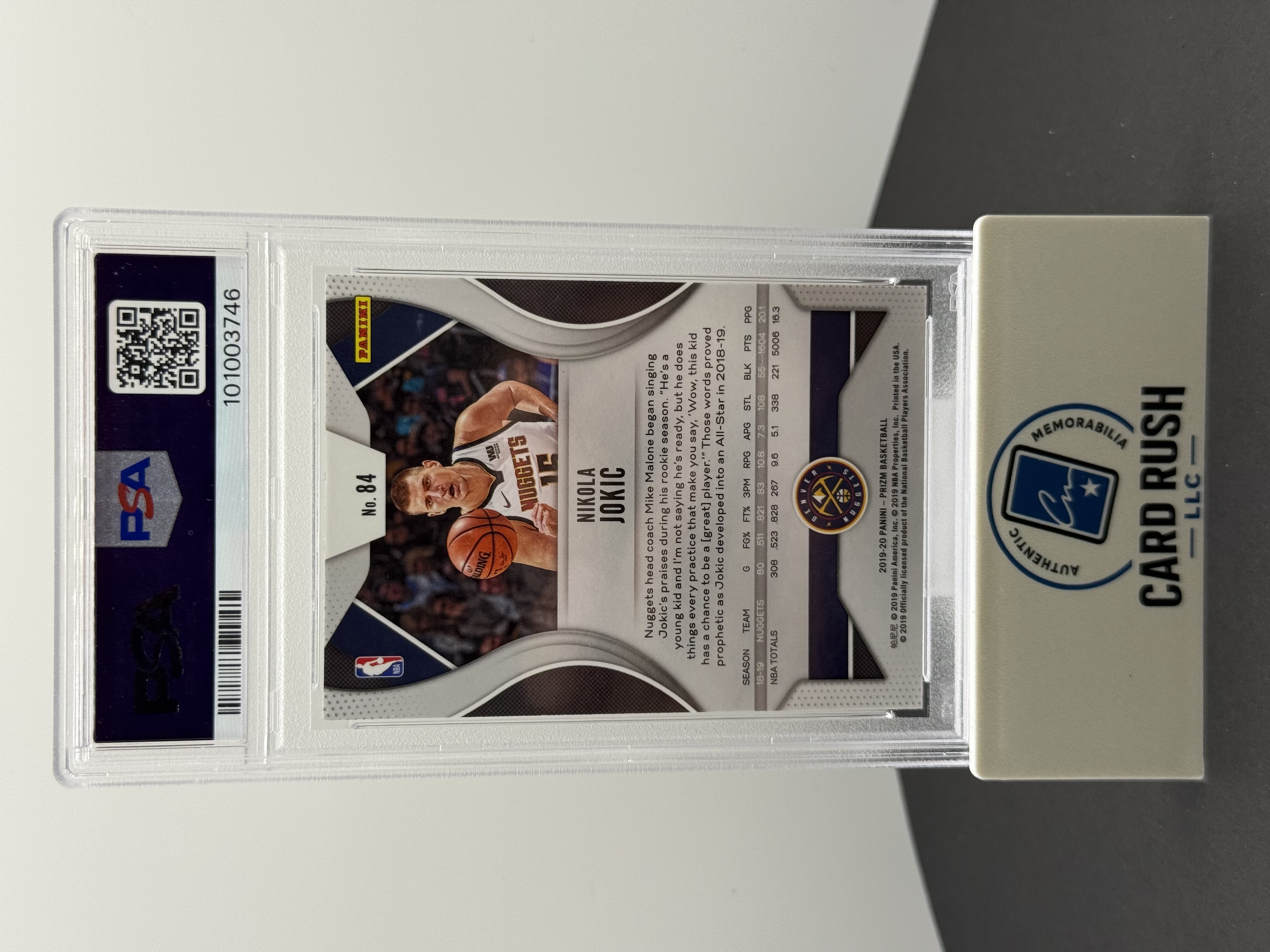 2013 Panini Prizm Nikola Jokić Rookie Card