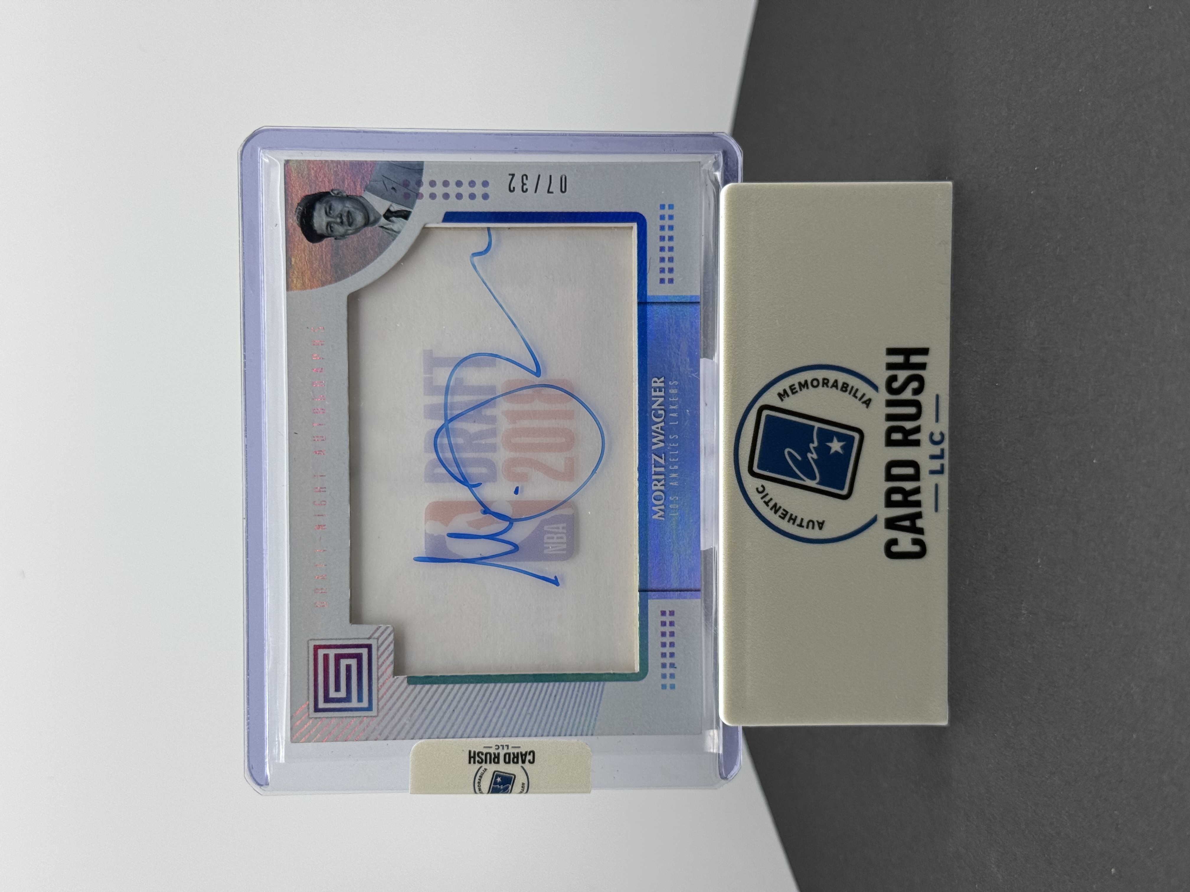 2018-19 Panini Status Moritz Wagner Autographed Basketball Card