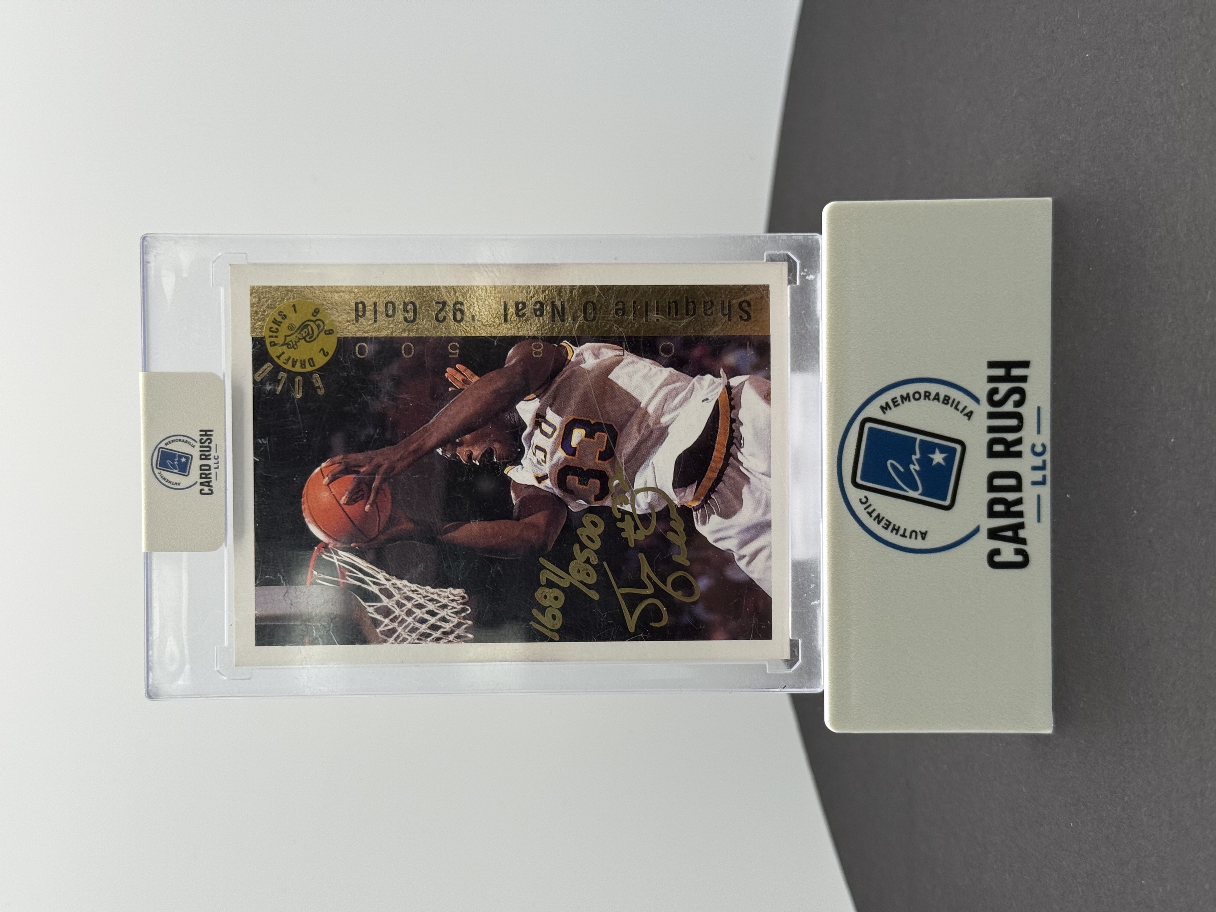 1992 Classic Games Shaquille O'Neal 92 Gold Basketball Card