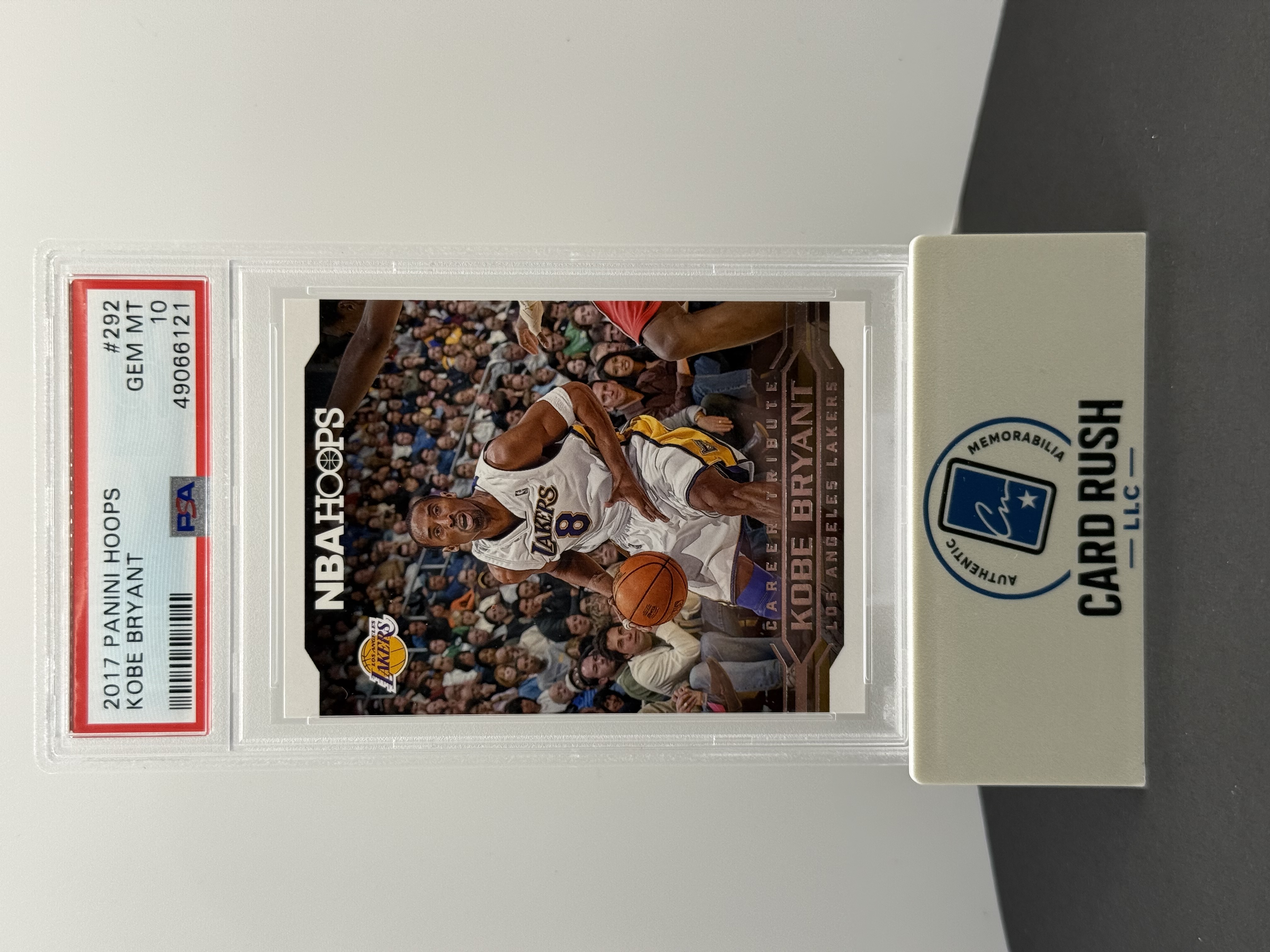 2017 Panini Hoops Kobe Bryant #292 PSA 10 GEM MT