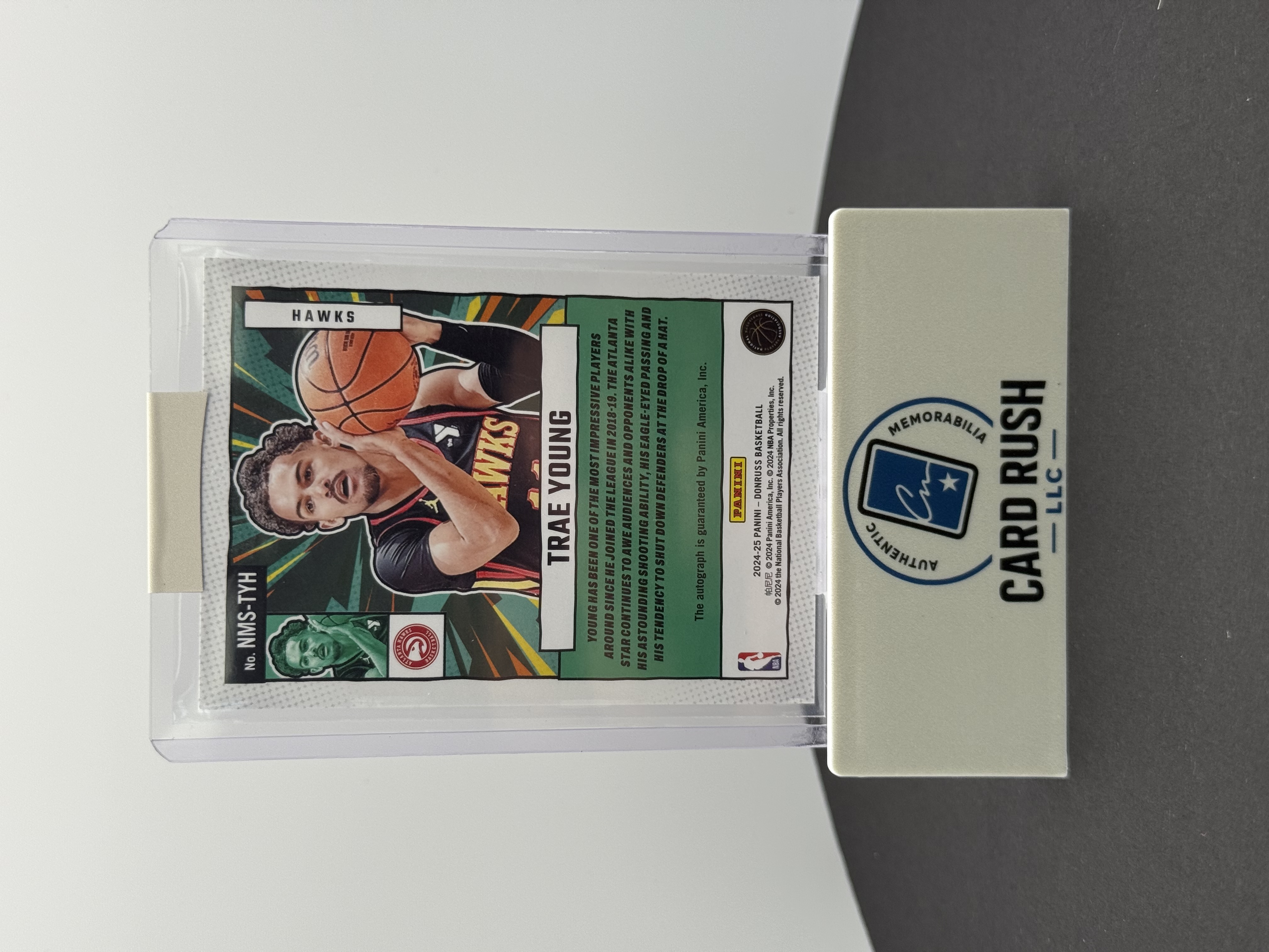 2024-25 Panini Donruss Trae Young Basketball Trading Card /49