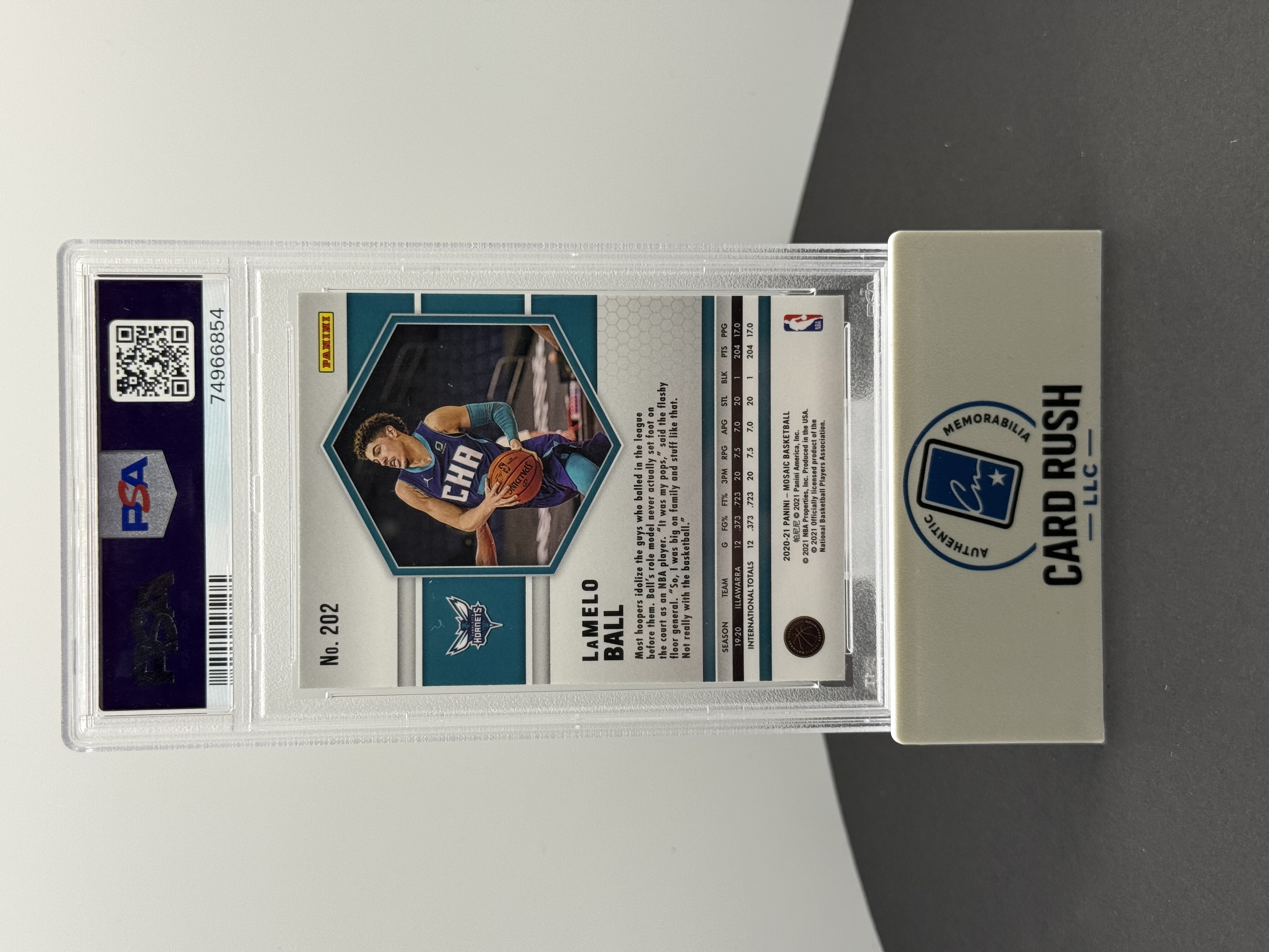 2020-21 LaMelo Ball Rookie Basketball Card