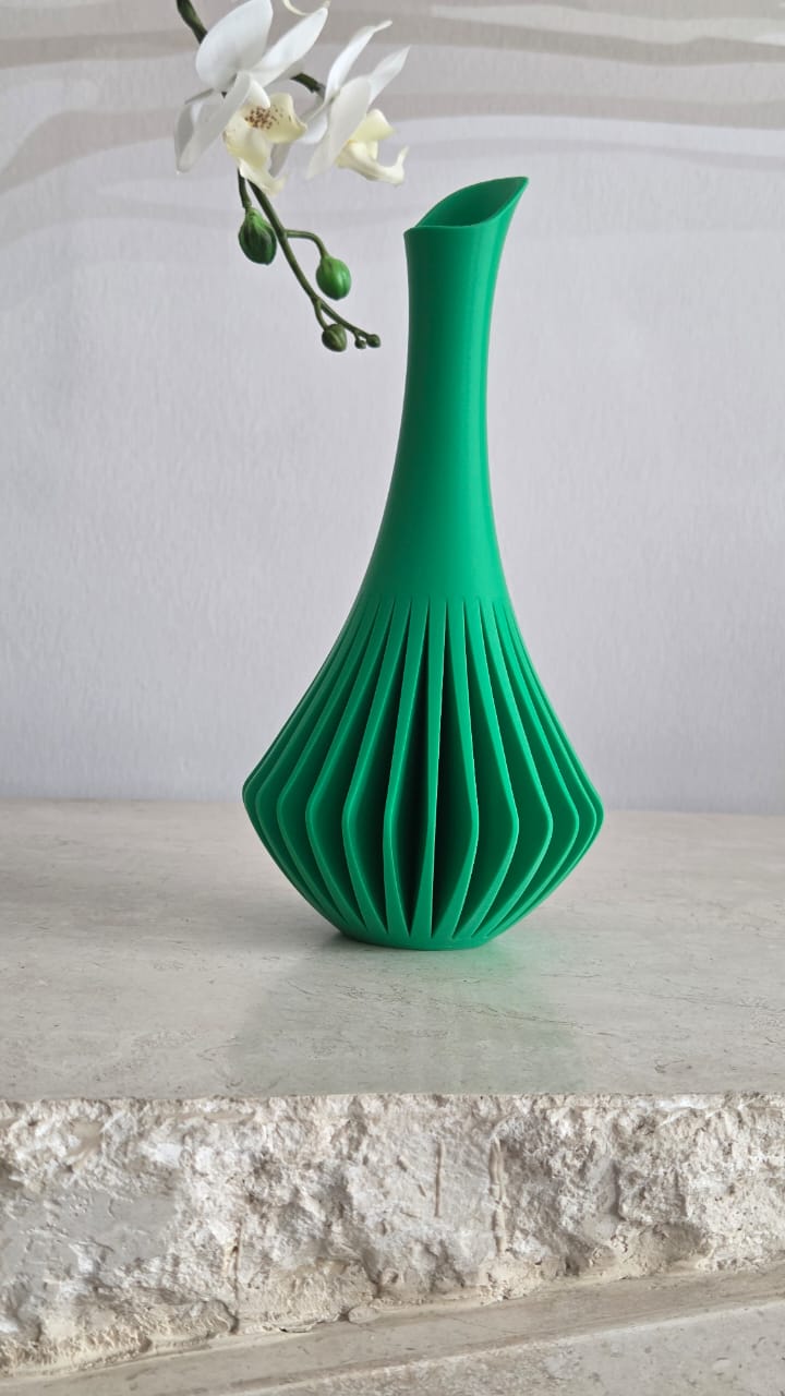 Modern Green Vase