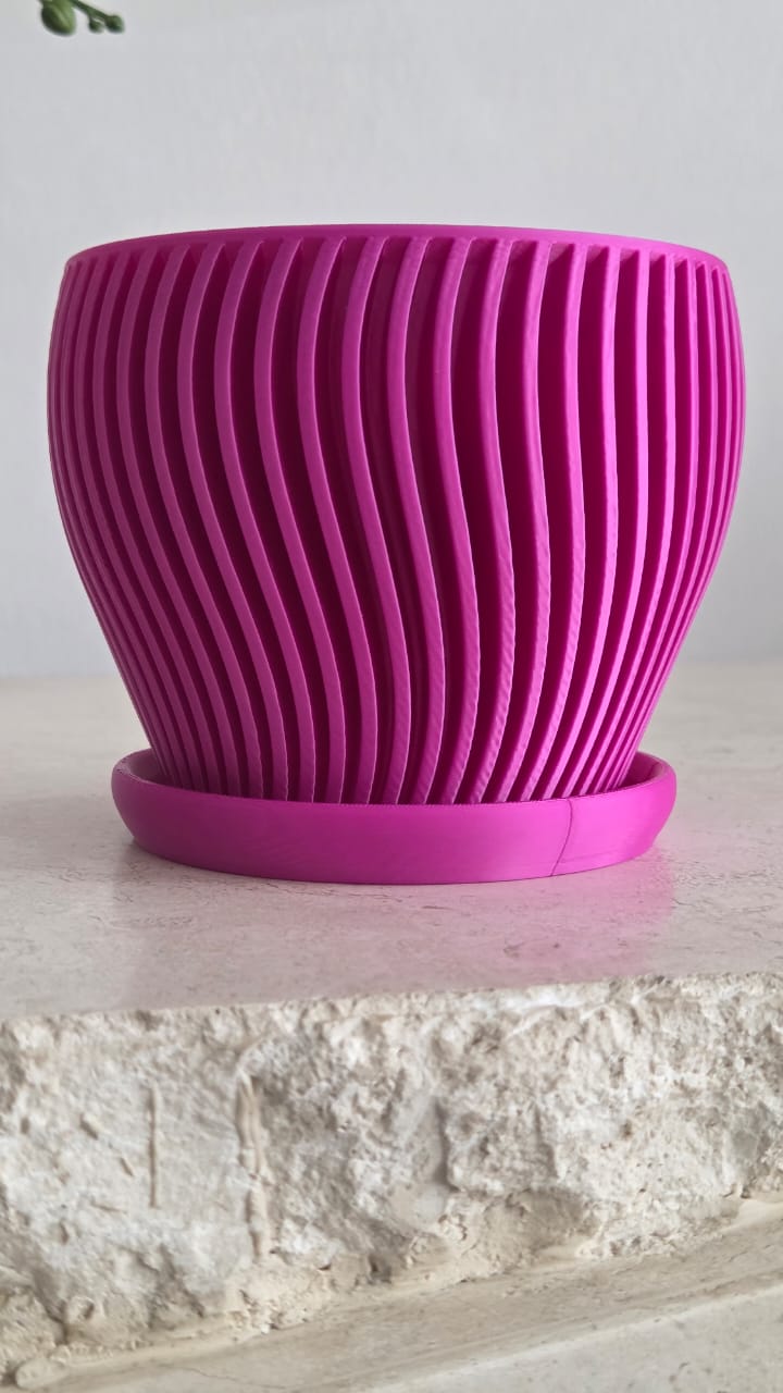 Pink Decorative Flower Pot
