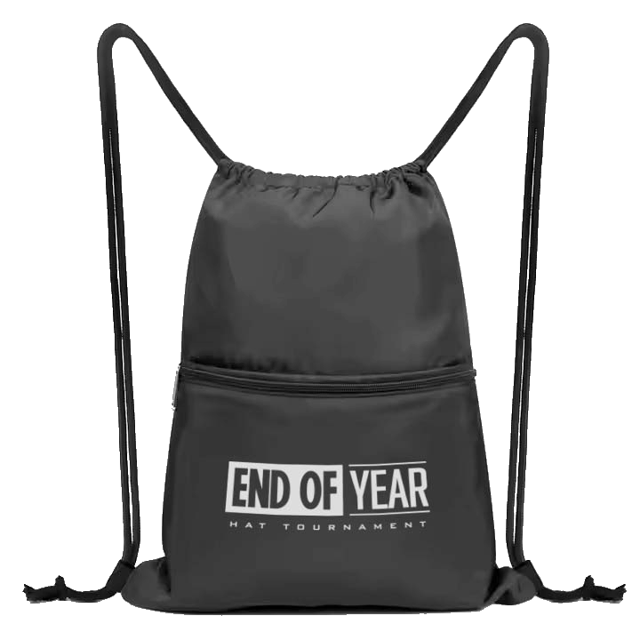 EOY Hat 2024 Drawstring Bag