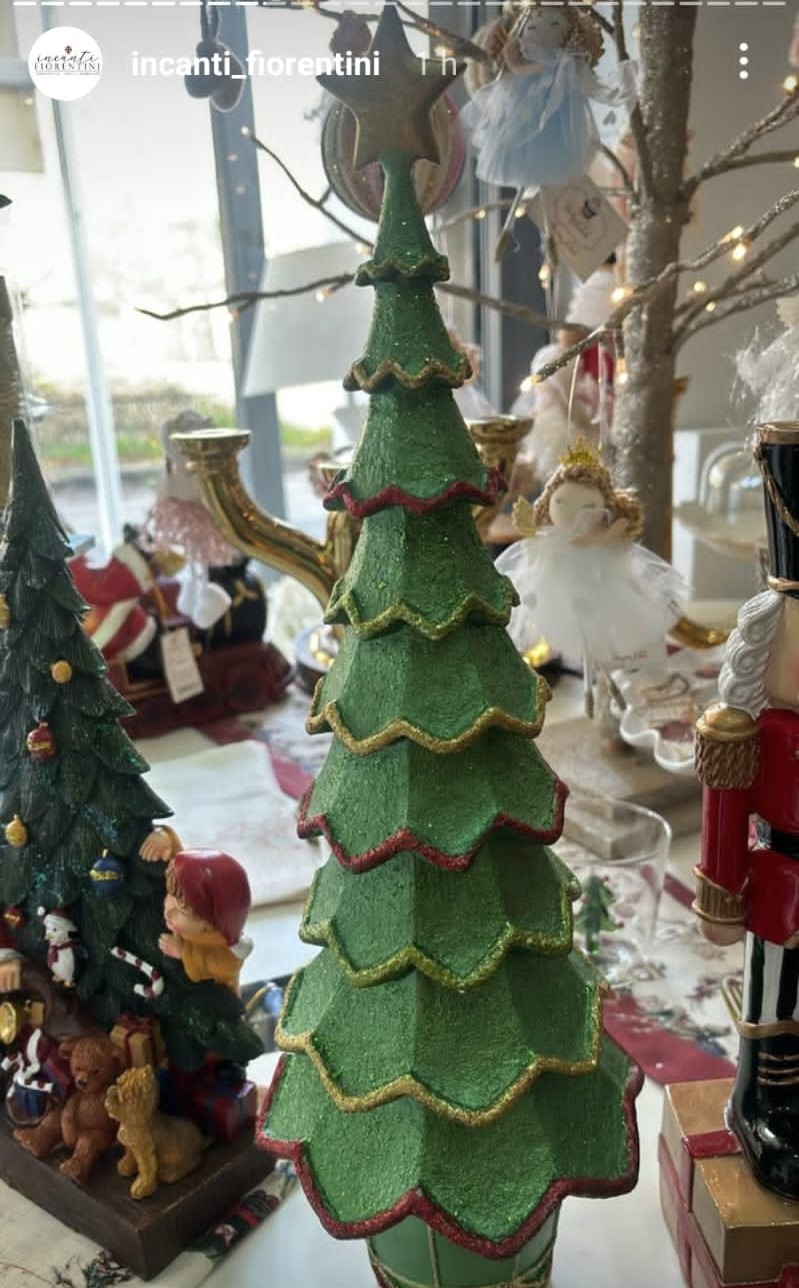 Ceramic Christmas Tree Decoration Henriette