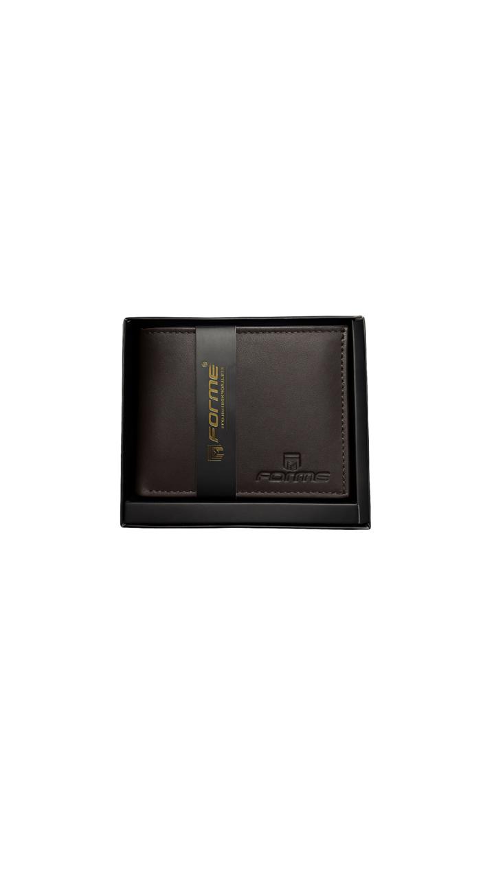 Forme Brown leather wallet