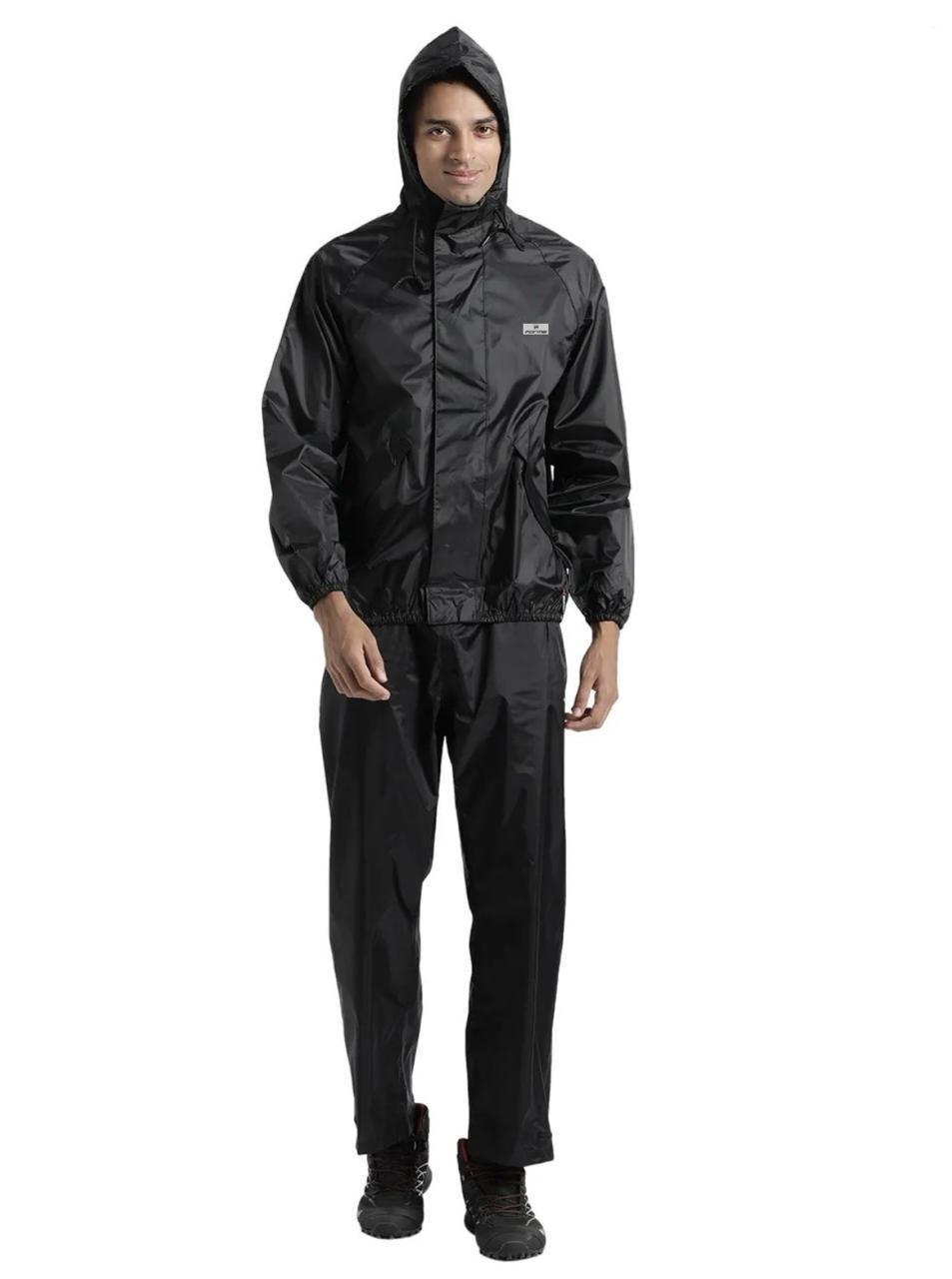 Forme Black Waterproof Rain Suit