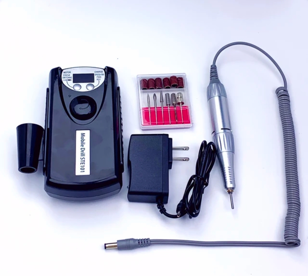 Professional Electric Nail Drill Kit rechargeable