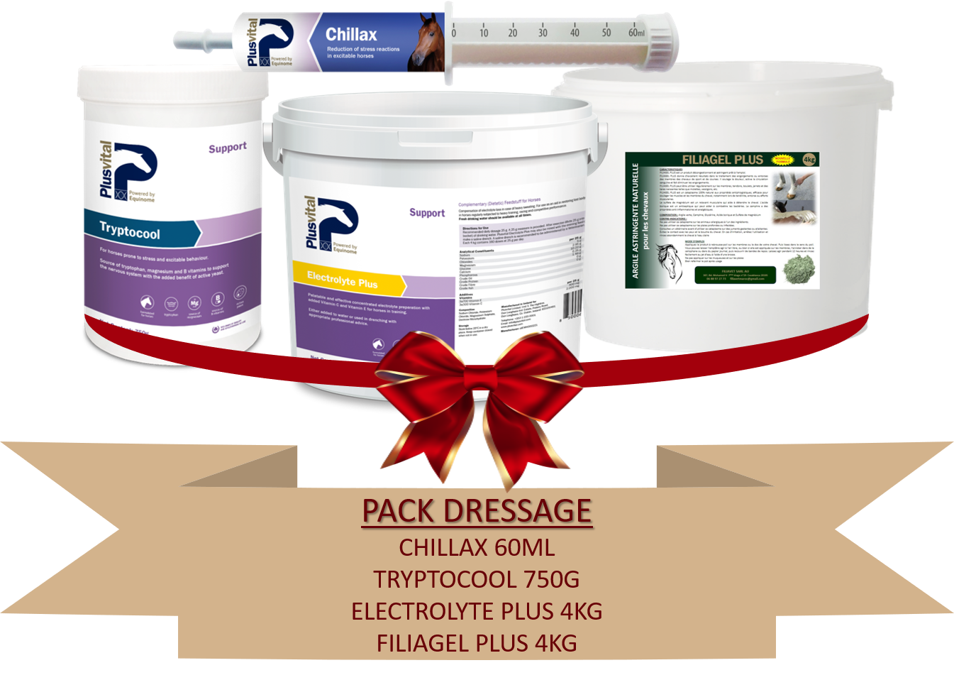Pack dressage