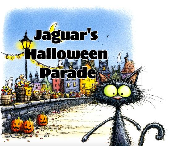 Jaguar and the Pumpkin Parade