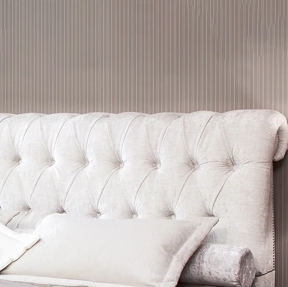 Nipa Tufted Panel Bed Frame