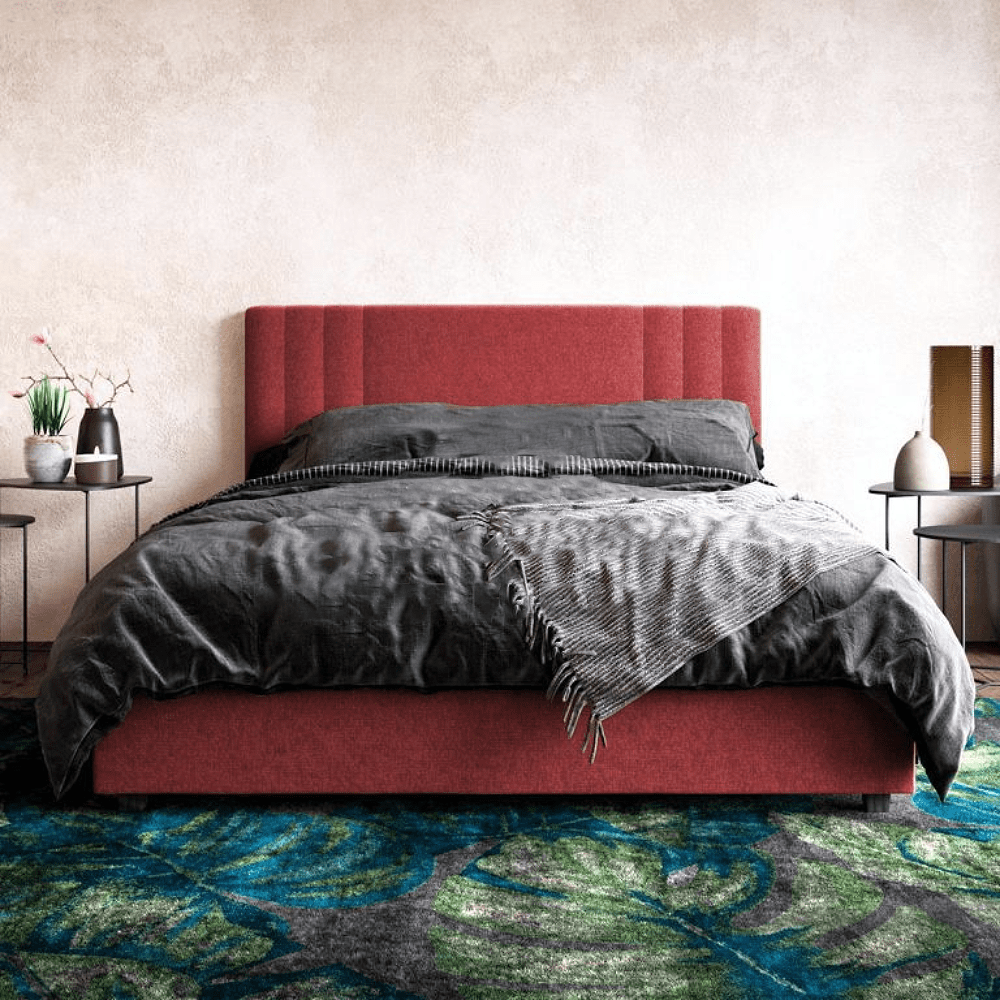 Superior Upholstered Linen Bed
