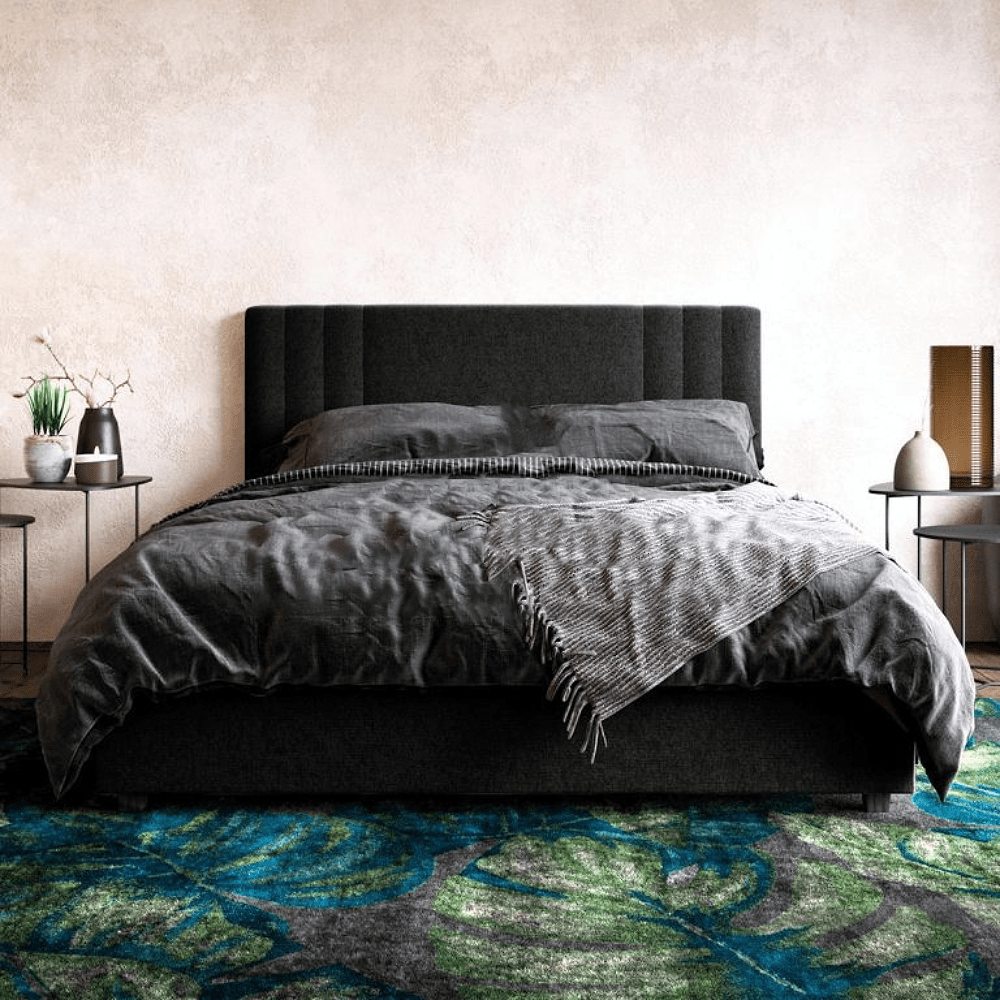 Superior Upholstered Linen Bed