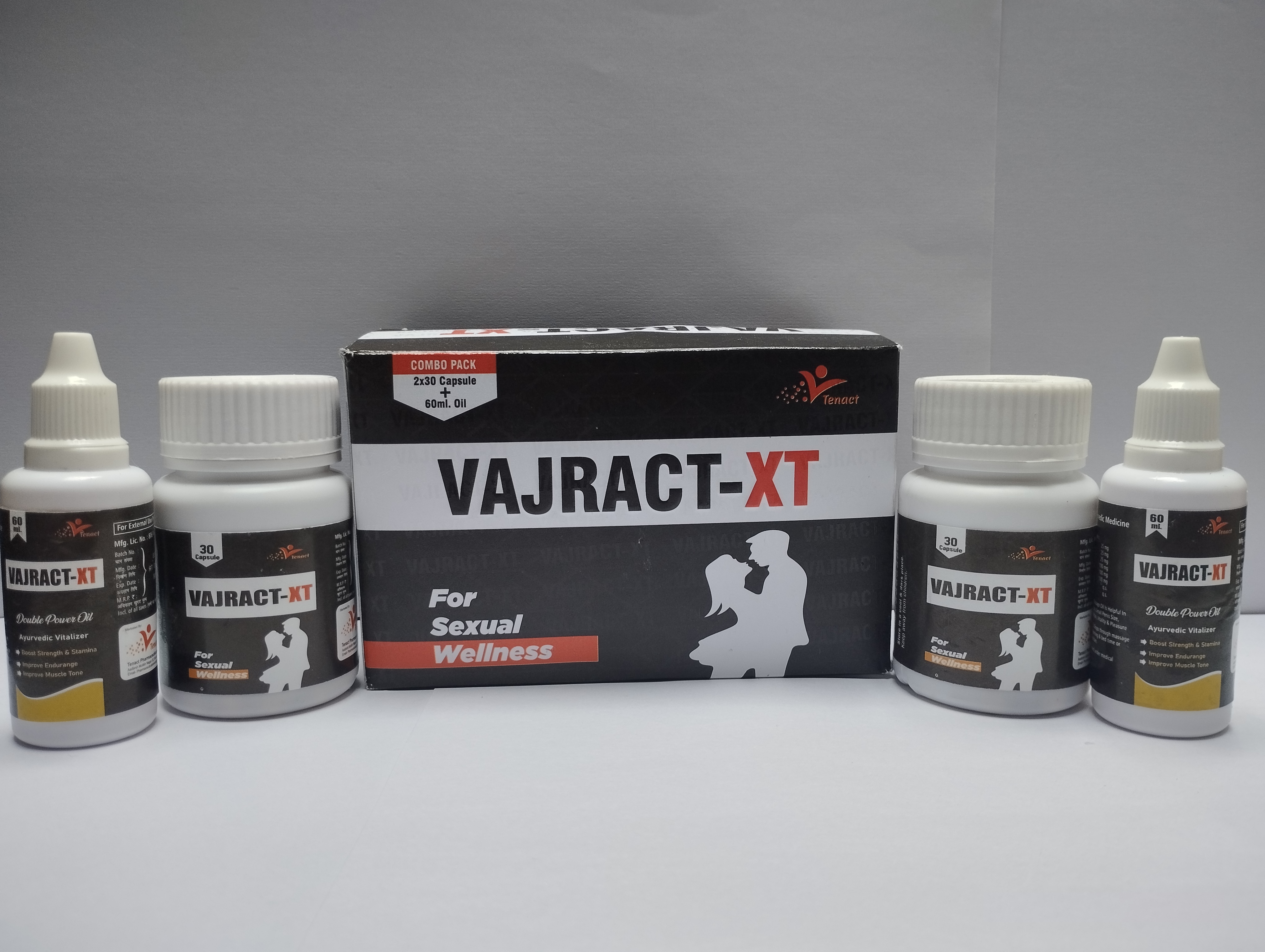 Vajract-XT Sexual Wellness Pack
