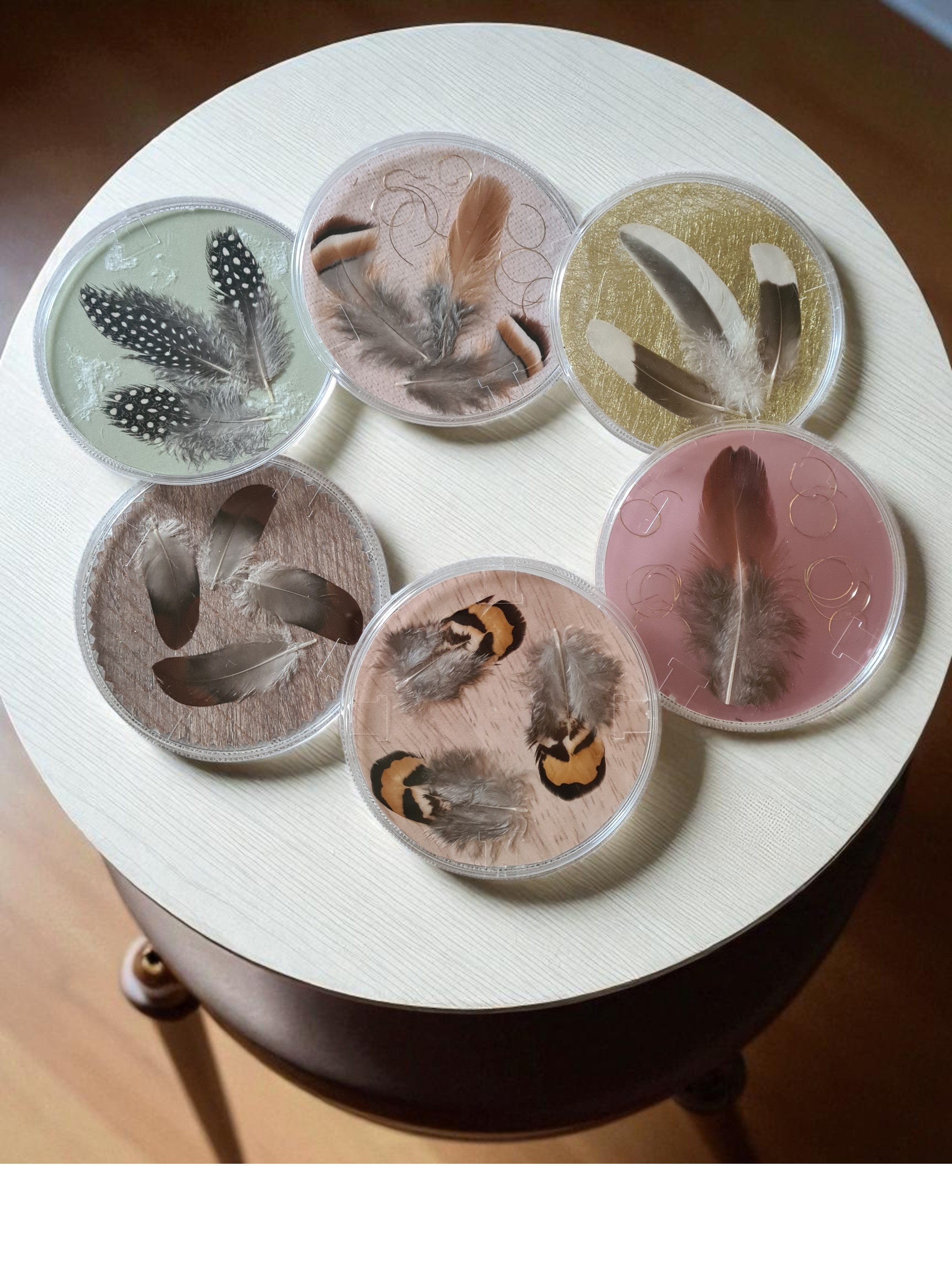 Dessous de verre décoratifs 