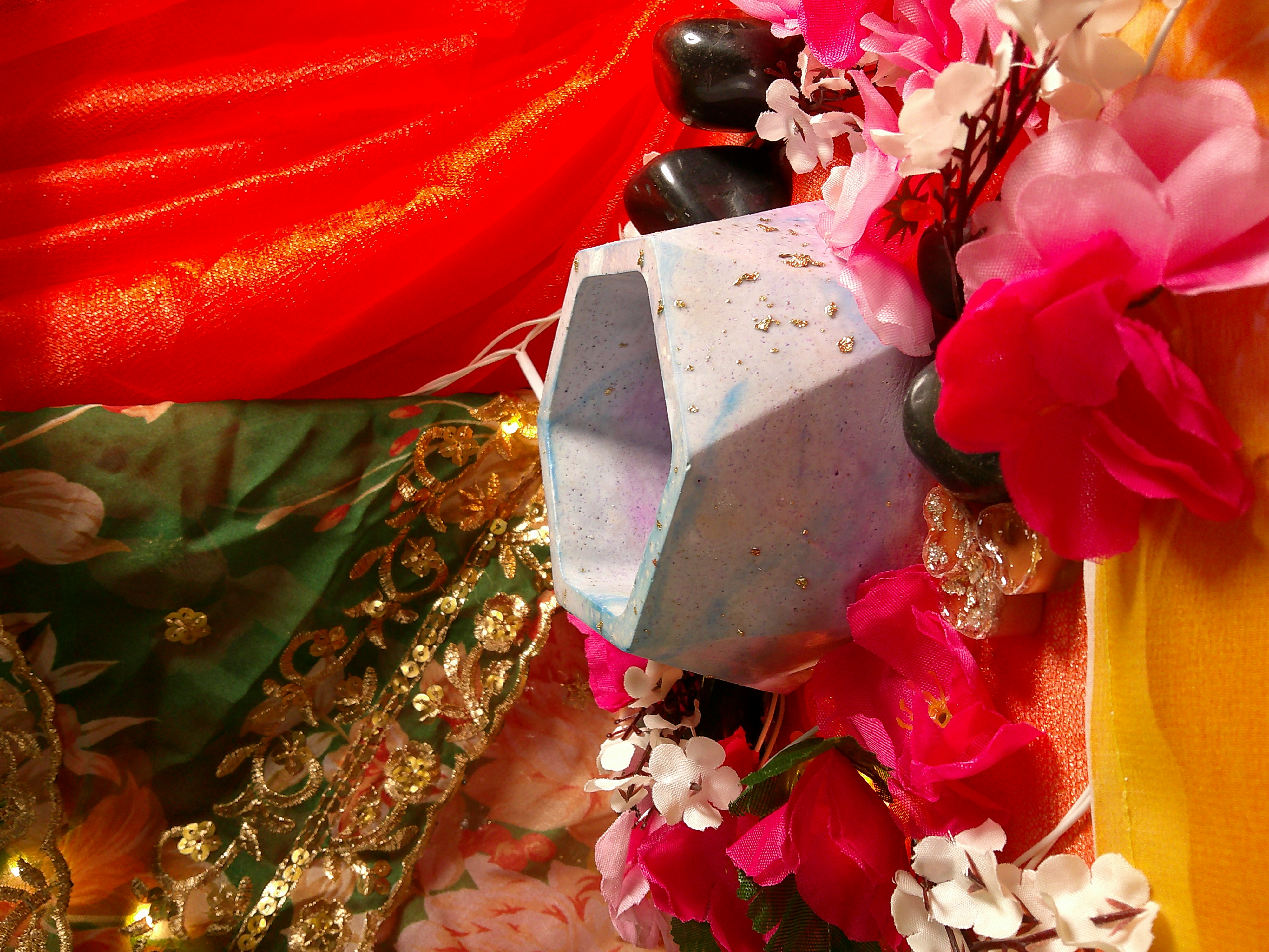 Hexagonal Ceramic Ashtray