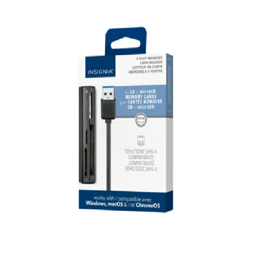 Insignia USB 3.0 Multi Memory Card Reader,
