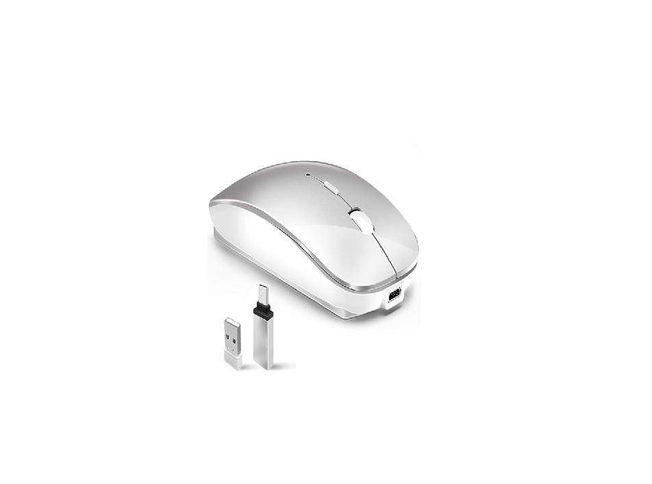 Wireless Mouse  Rechargeable  Bluetooth USB C Mouse for MacBook Air Surface Pro iMac Laptop Desktop