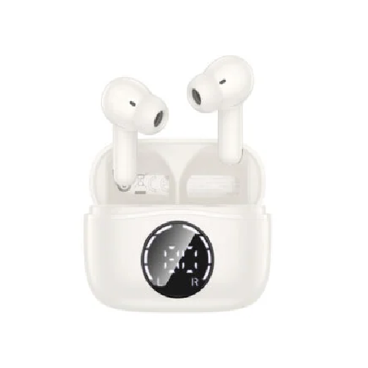 HOCO EQ22 Singer true wireless ANC+ENC noise reduction BT headset (cloudy white)