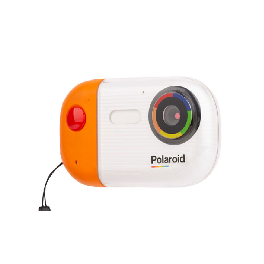 Polaroid IE50 18MP Waterproof Camera - White/Orange