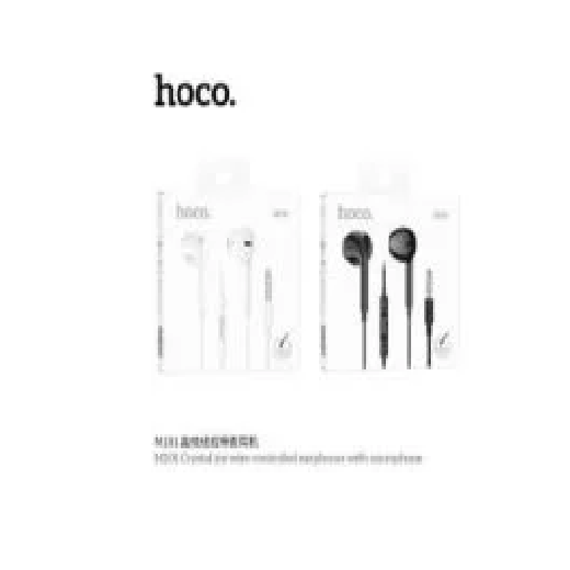 HOCO M101 Crystal joy wire-controlled earphones with microphone