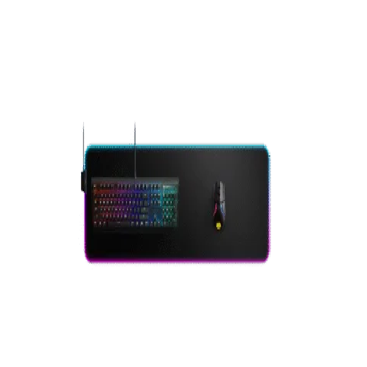 SteelSeries QcK Gaming Mouse Pad - XXL Cloth - Peak Tracking and Stability - Esports Mousepad - Never-Slip - Full Desk Coverage