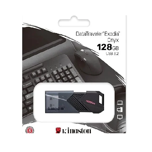 USB Kingston Datatraveler Exodia Onyx 128 GB